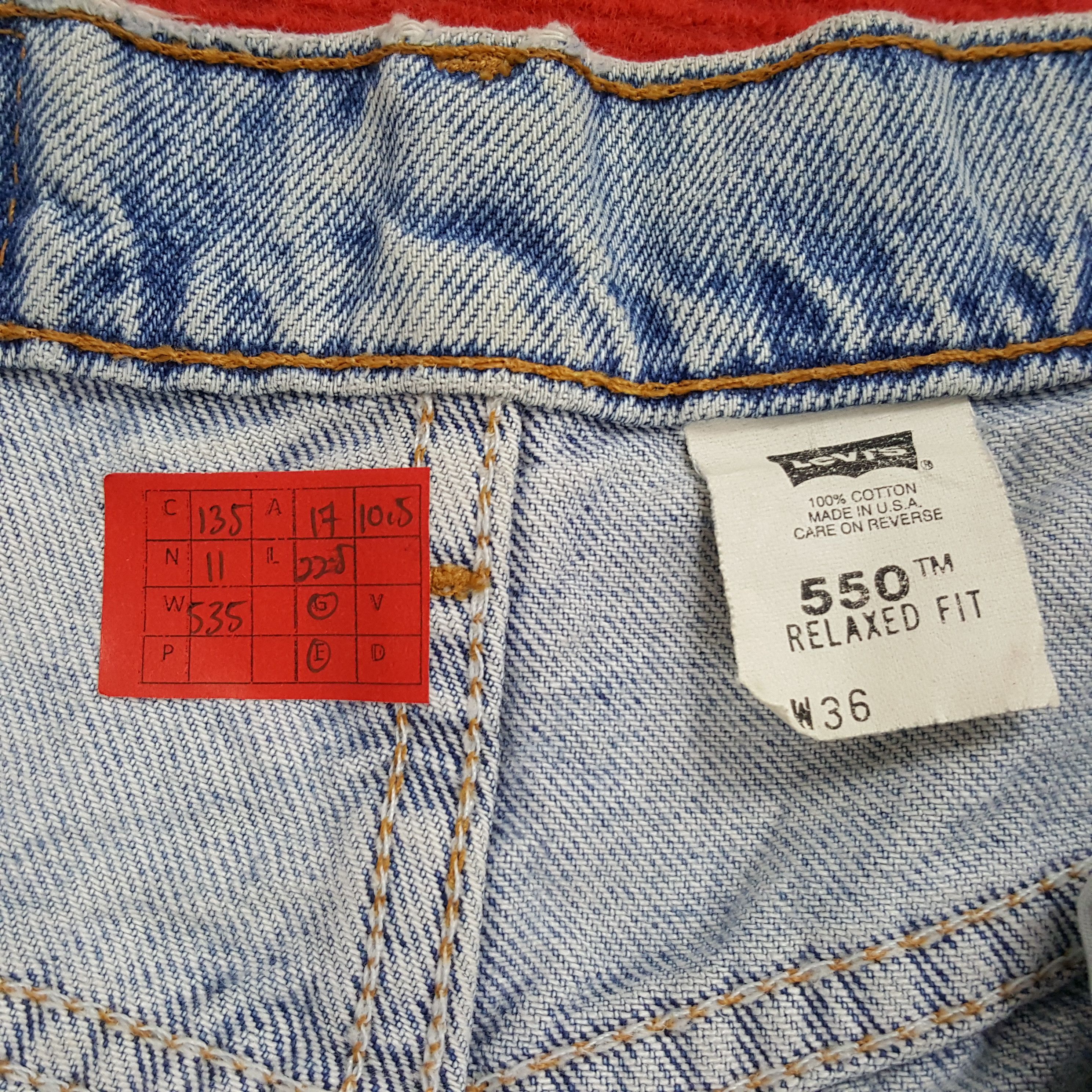 Levi's × Vintage Levis Streetwear Summer Style Short Jeans Size US 34 / EU 50 - 12 Thumbnail