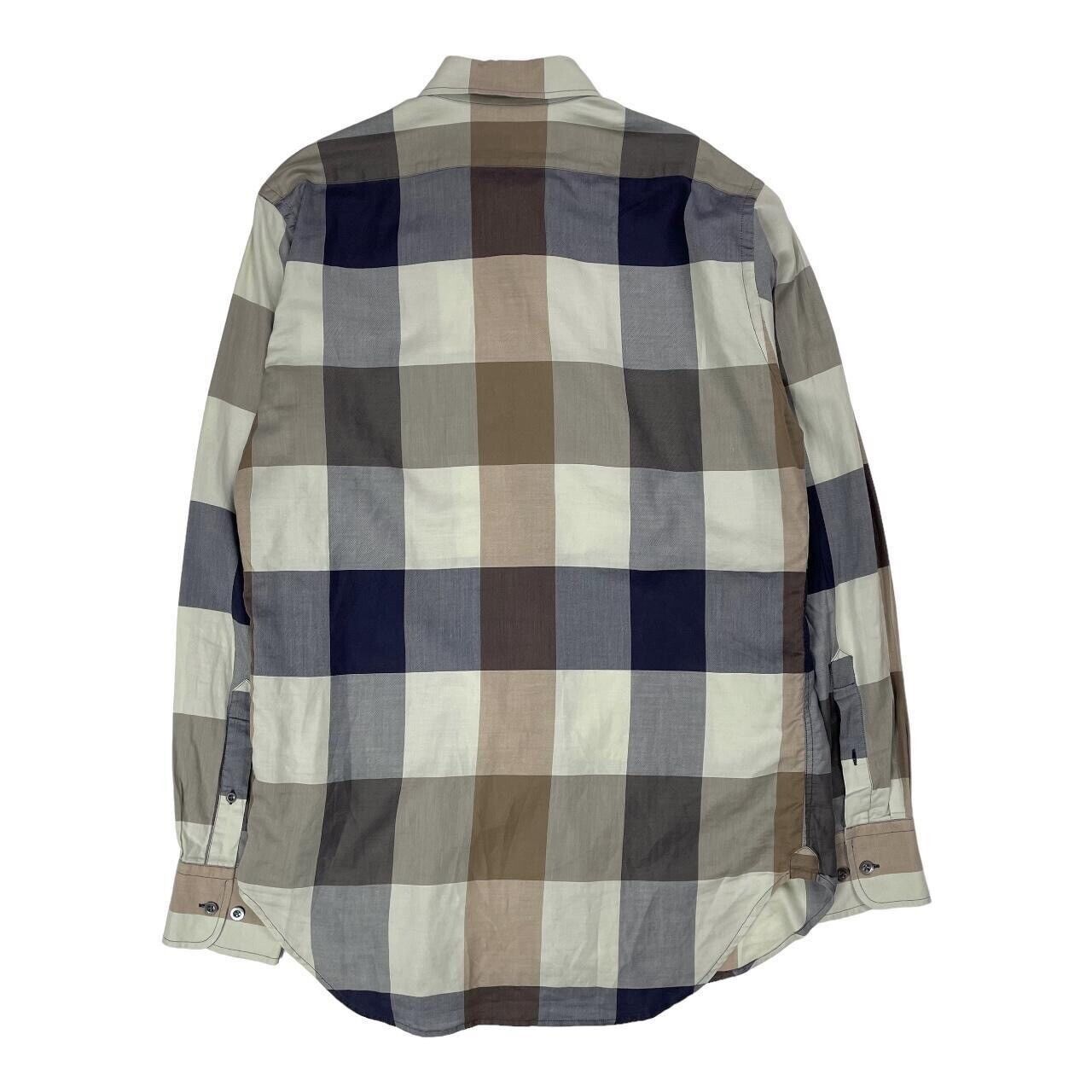 Aquascutum Aquascutum House Check Long Sleeved Button Up Shirt M Size US M / EU 48-50 / 2 - 2 Thumbnail