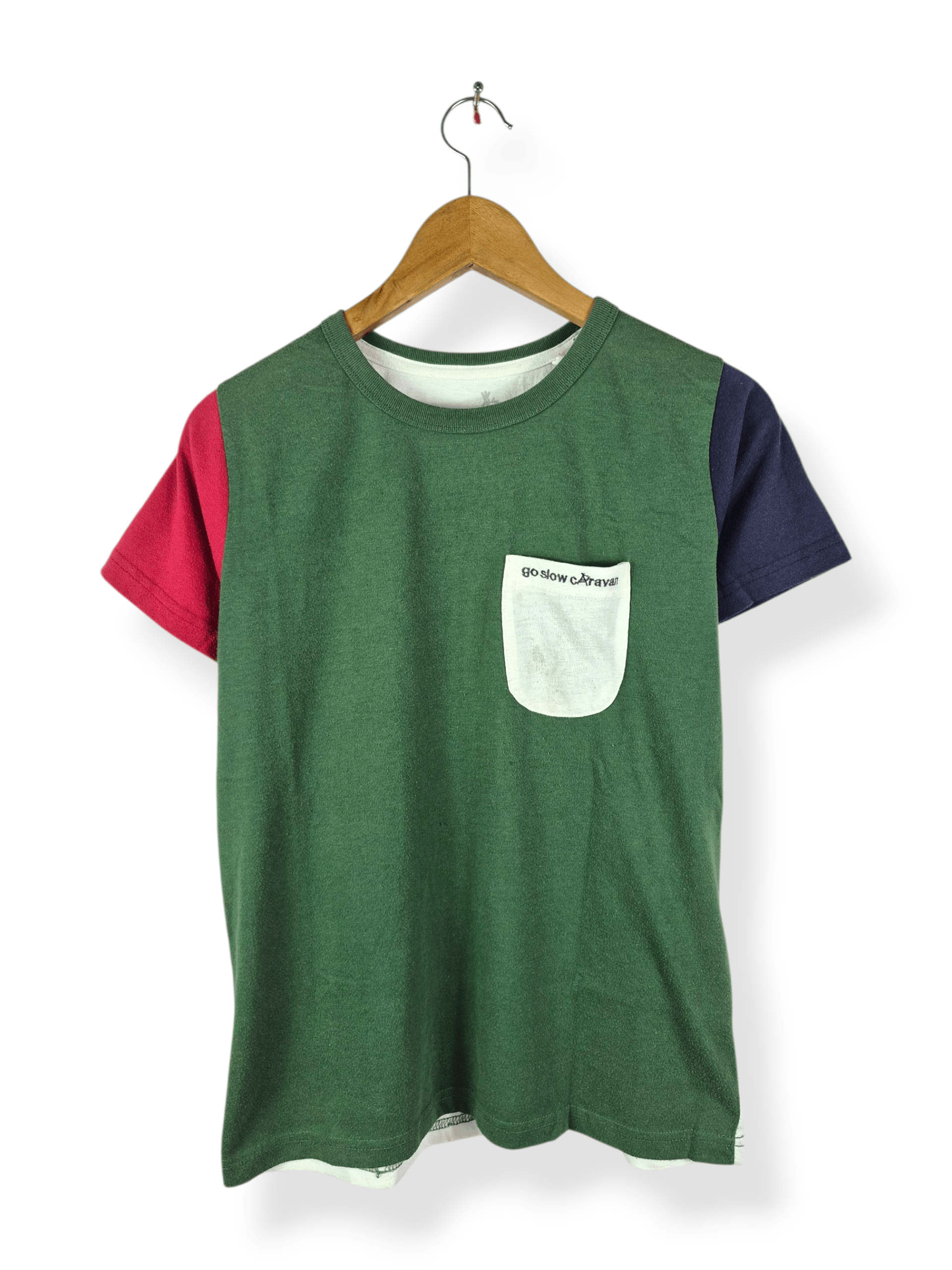 go slow caravan 🔥 Go Slow Caravan Multi Color Pocket Tee Size US S / EU 44-46 / 1 - 1 Thumbnail