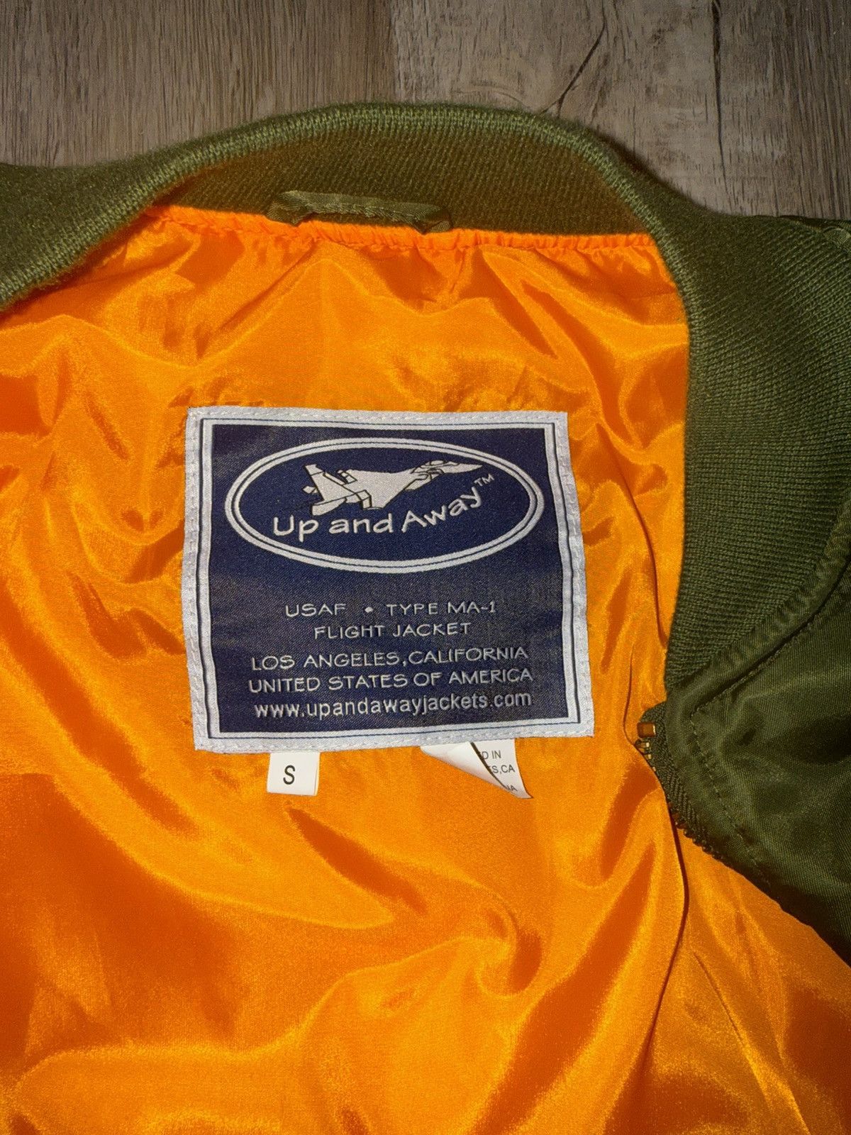Other Green Air Force Bomber Size US S / EU 44-46 / 1 - 2 Thumbnail