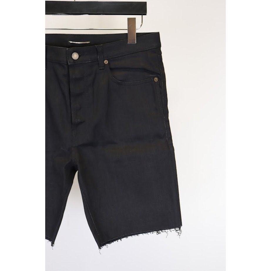 Saint Laurent Paris o1rshd1 Denim Short in Black Size US 31 - 5 Thumbnail