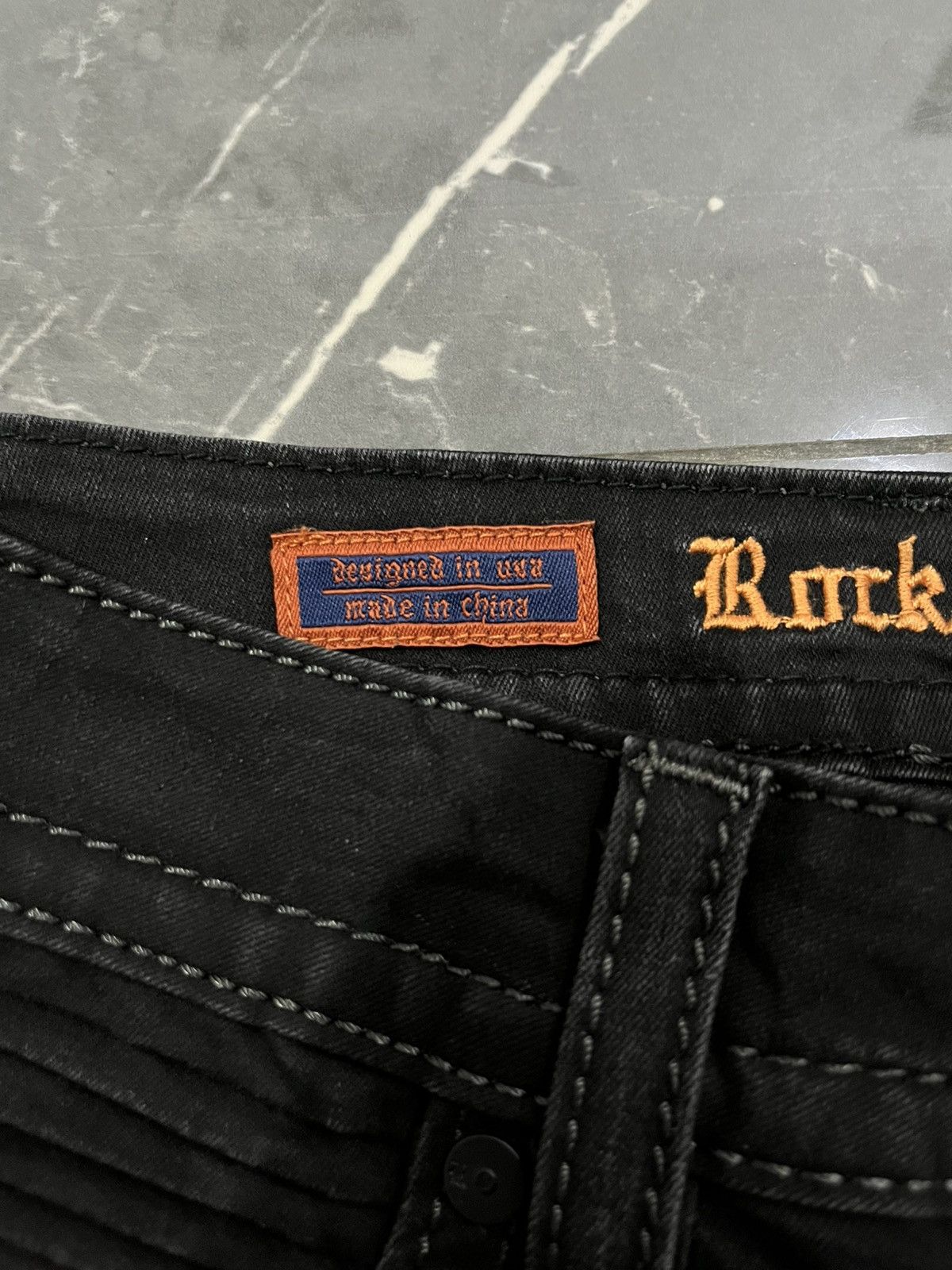 Rock Revival Rock revival bikers jeans Size 29" - 5 Thumbnail