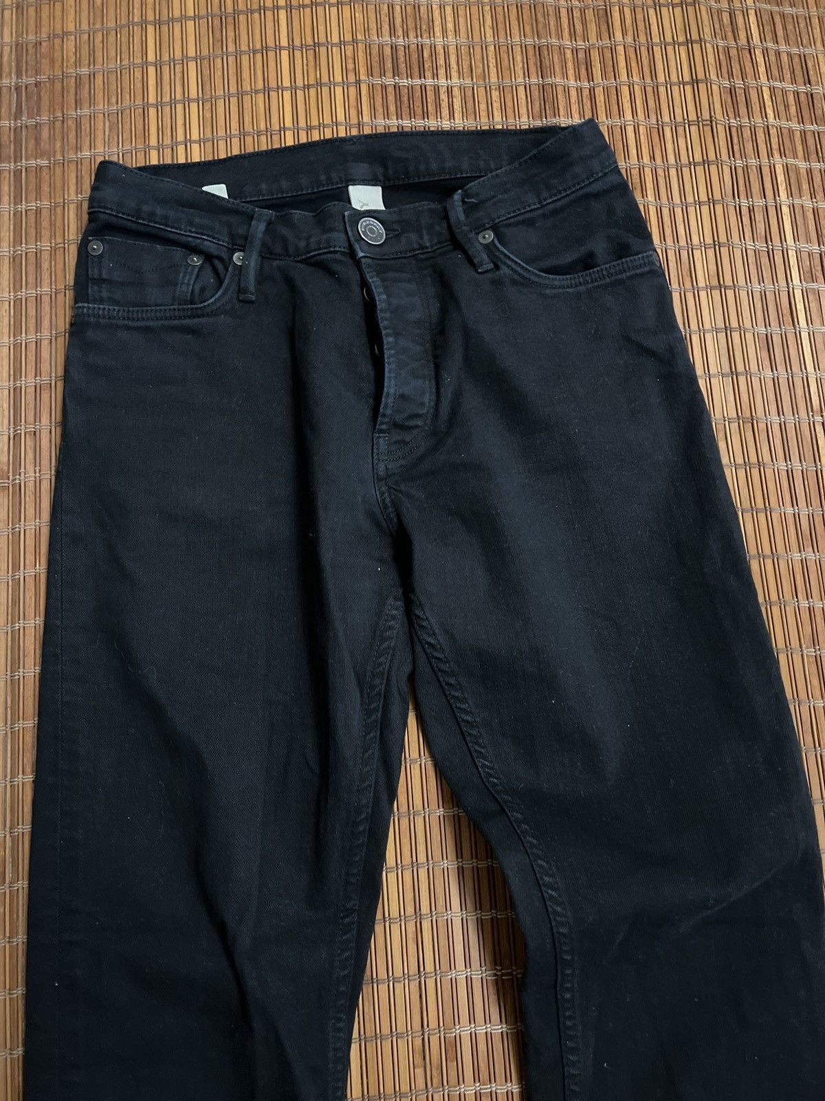 Burberry Burberry Brit black vintage slim straight leg denim jeans Size 29" - 1 Thumbnail