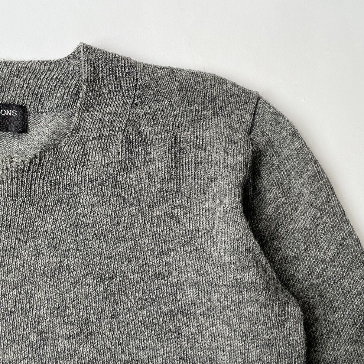 Comme des Garcons A/W 1998 ‘Distressed Collar’ Cropped Sweater Size US M / EU 48-50 / 2 - 4 Thumbnail