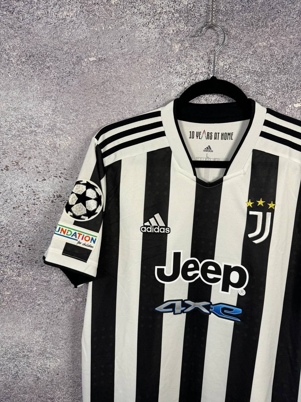 Adidas × Vintage CHIELLINI Juventus 2021/22 Adidas LC Soccer Jersey Large Size US L / EU 52-54 / 3 - 3 Thumbnail