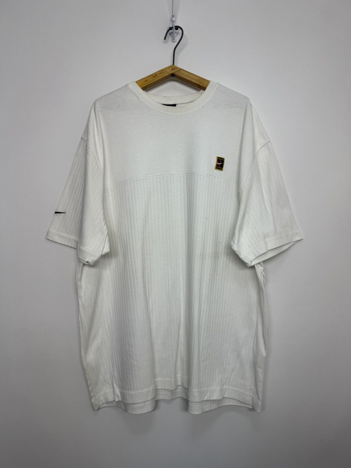 Nike 90s Nike Challenge Court T-Shirt White Size US XL / EU 56 / 4 - 2 Thumbnail