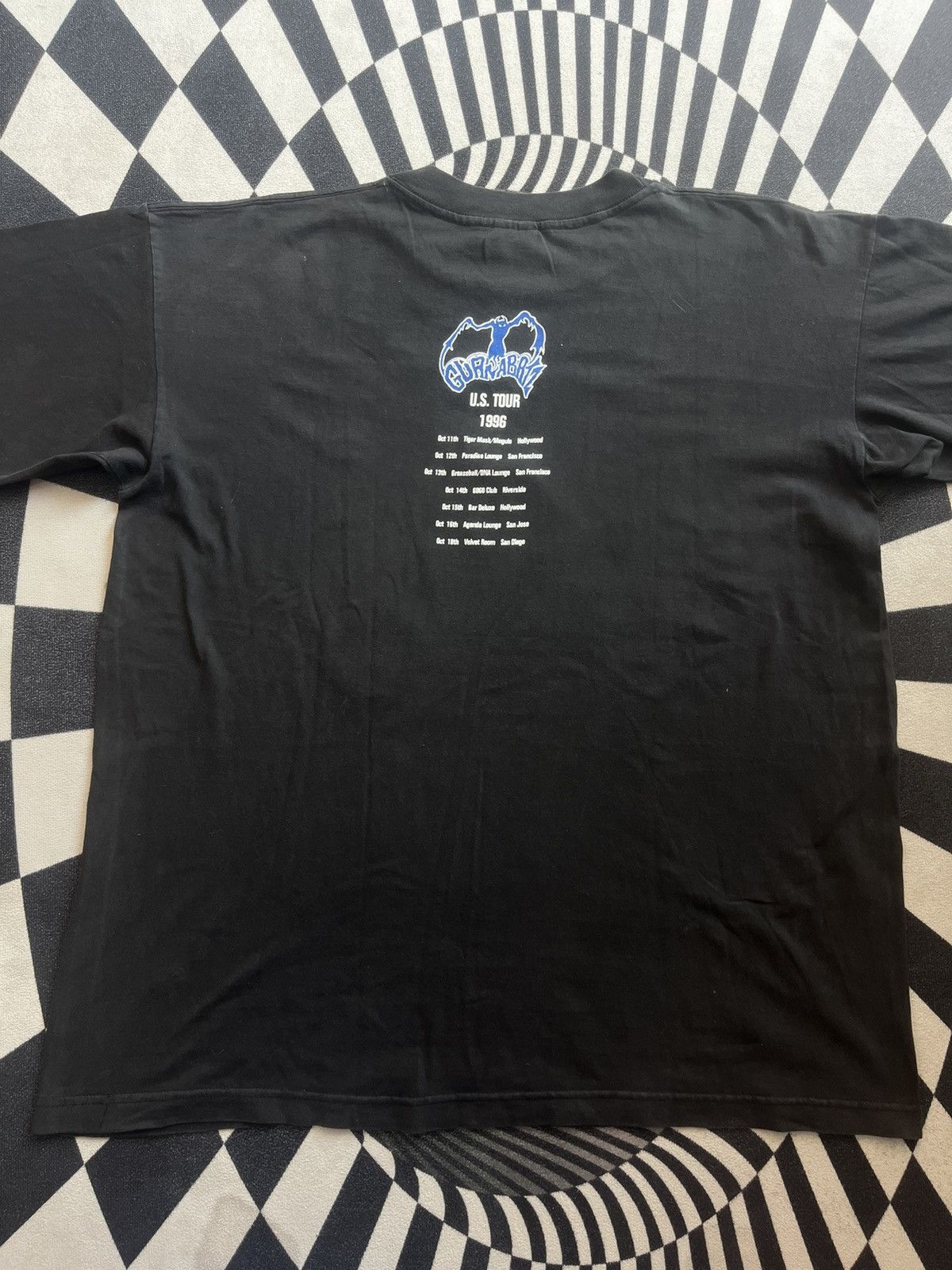 Band Tees Vintage GUANA BATZ 1996’s U.S. TOUR Psychobilly band Tshirt Size US XL / EU 56 / 4 - 9 Thumbnail