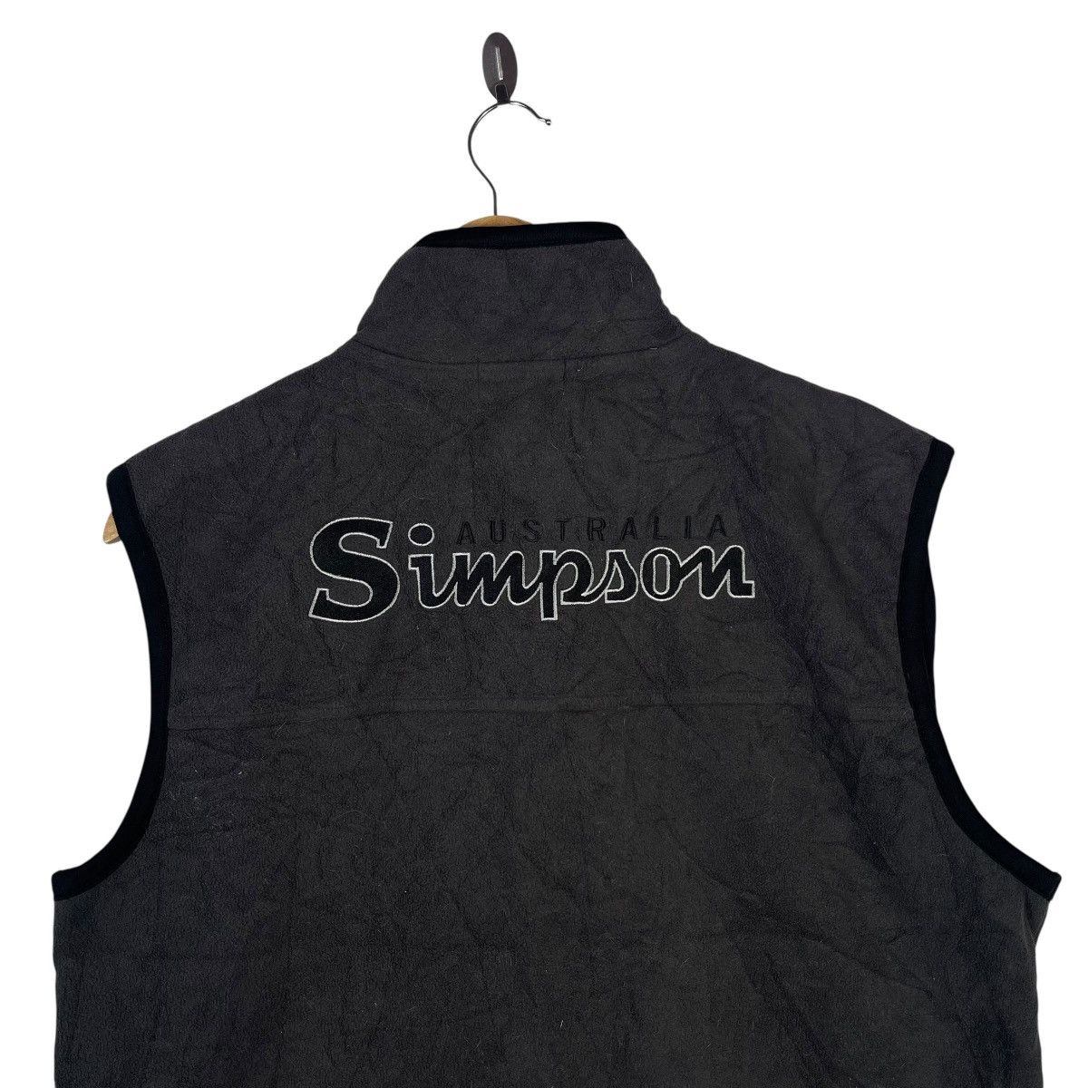 The Simpsons Vintage Simpson Australia Fleece Vest Outdoor Tactical Size US M / EU 48-50 / 2 - 7 Thumbnail