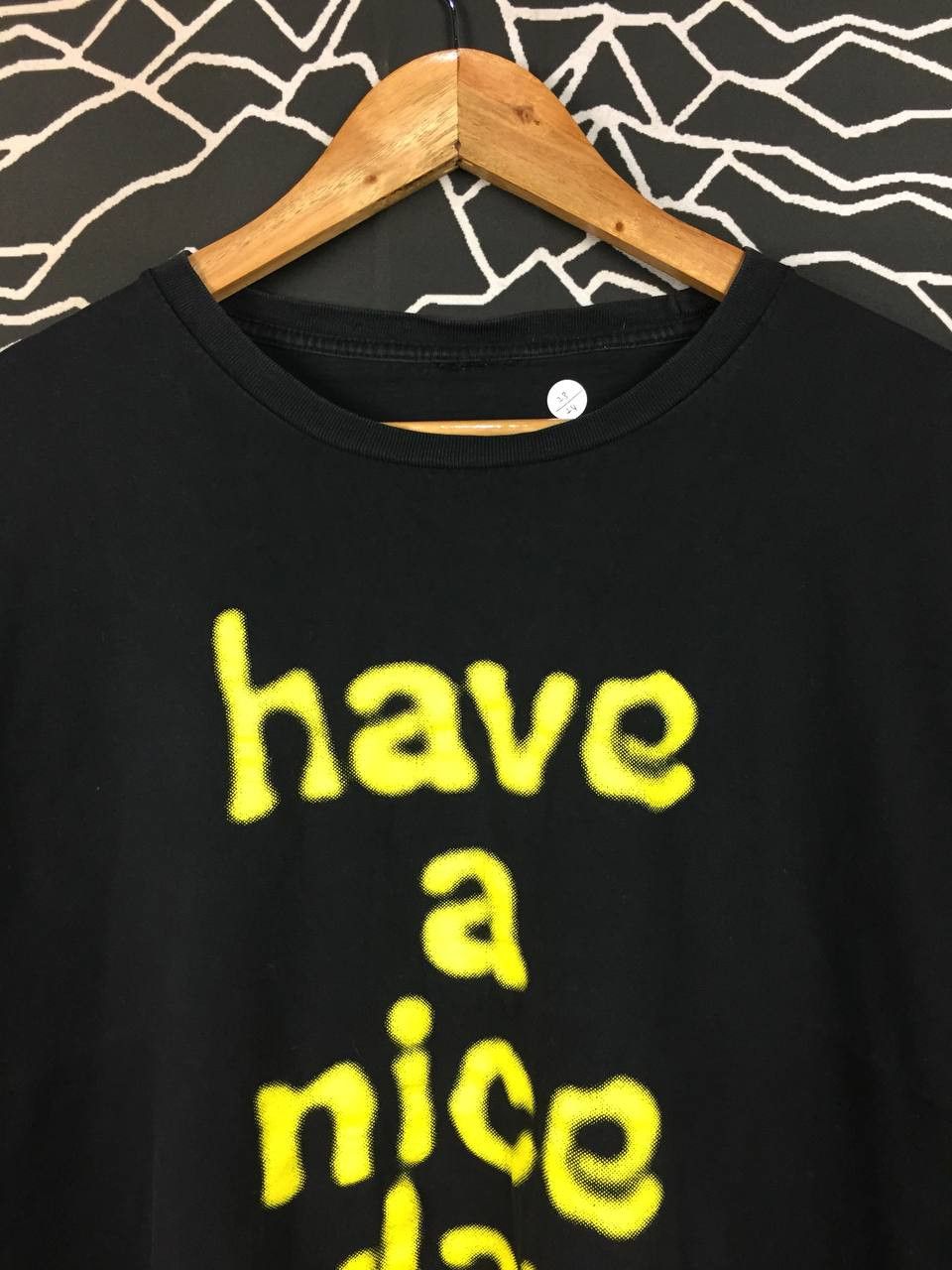Vintage Have A Nice Day Y2K Aesthetic Boxy Fit Graphic Tee Size US L / EU 52-54 / 3 - 3 Thumbnail