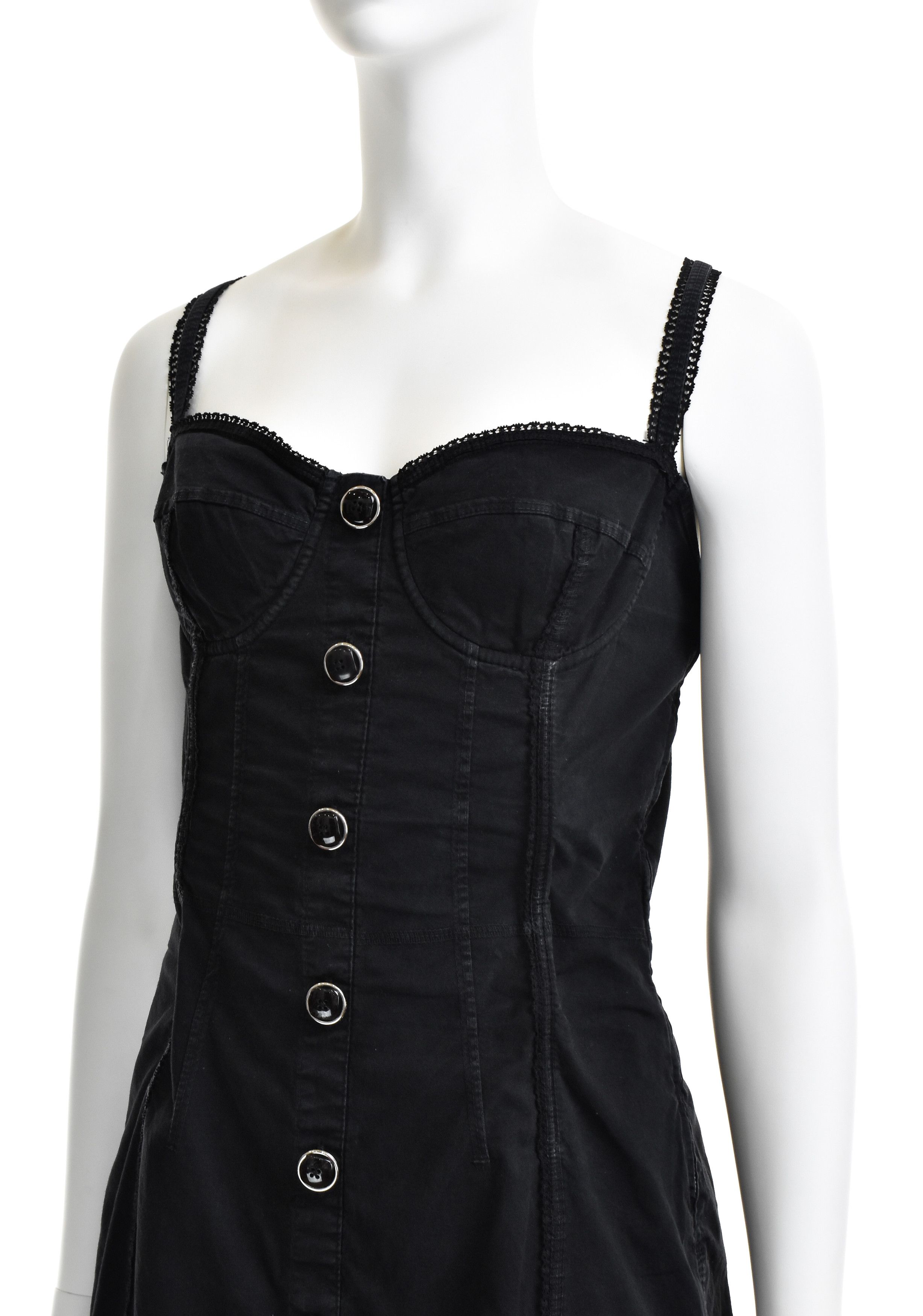 Dolce & Gabbana DOLCE GABBANA D&G Vintage Sexy Corset Bustier Bra Dress Size M / US 6-8 / IT 42-44 - 3 Thumbnail