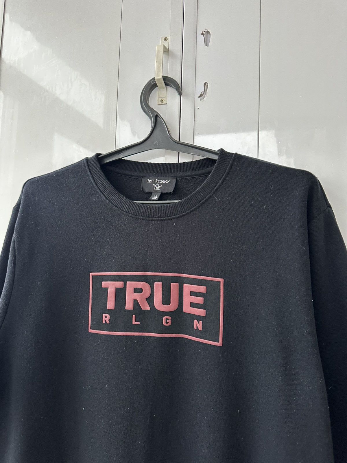 True Religion Vintage Red True Religion Black Sweatshirt Size US L / EU 52-54 / 3 - 7 Thumbnail