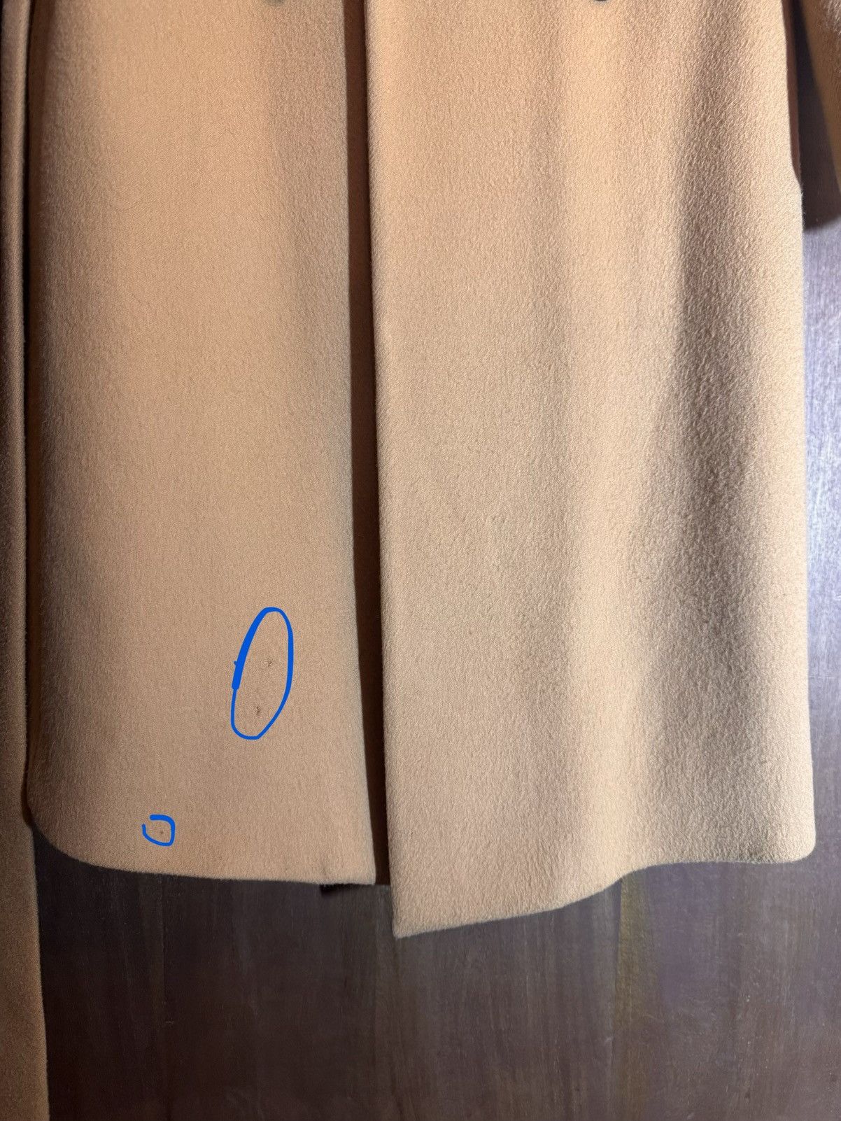 Ann Demeulemeester Ann Demeulemeester fw16 runway camel wool coat s men slim Size US S / EU 44-46 / 1 - 11 Thumbnail