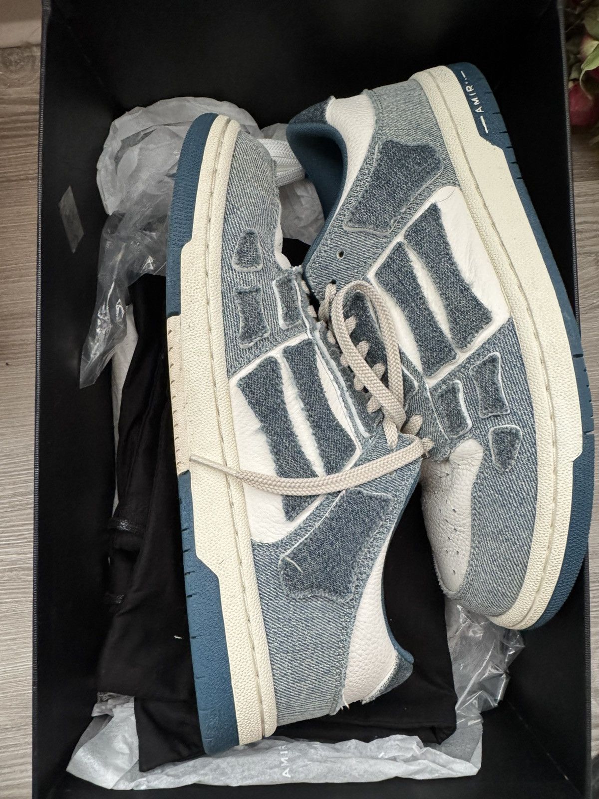 Amiri AMIRI Skel Top Low Denim Size US 8 / EU 41 - 1 Thumbnail