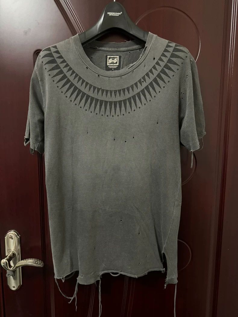 Undercover UNDERCOVER 03 SS scab wormhole serrated short sleeve