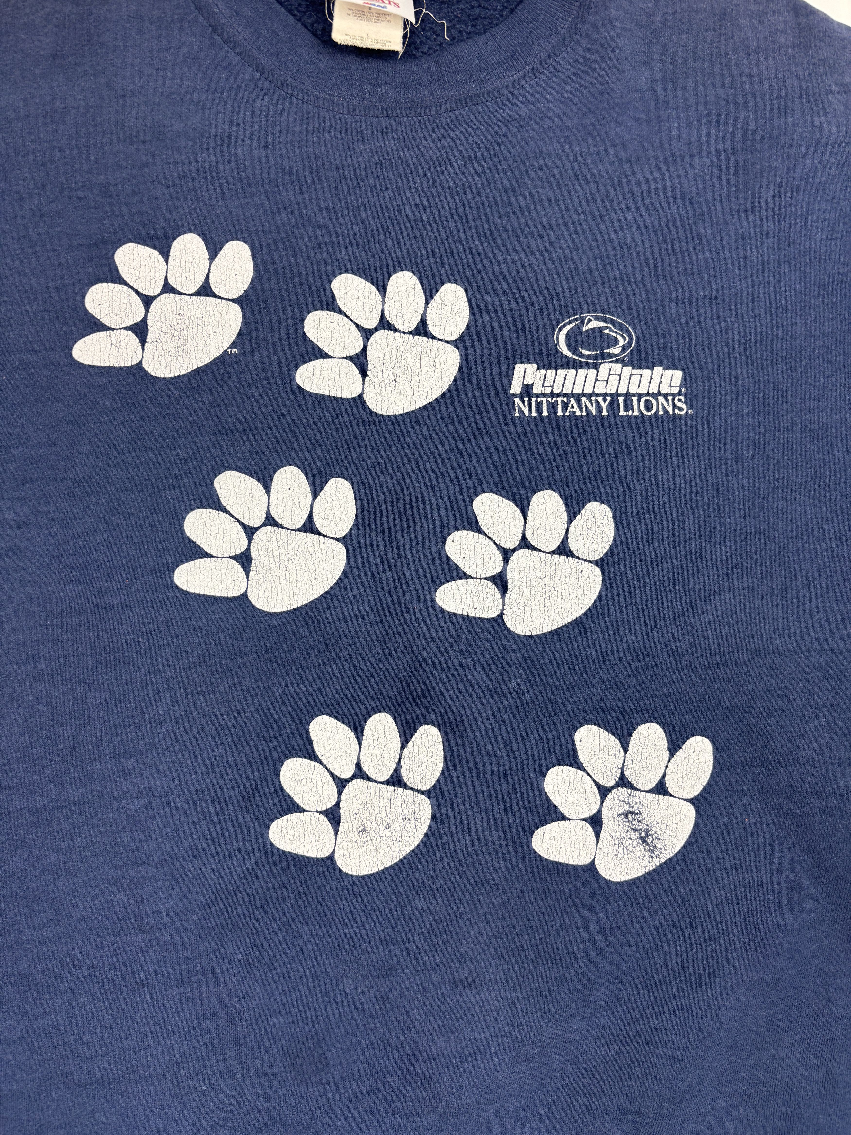 Vintage Vintage Navy Penn State Crewneck Size US L / EU 52-54 / 3 - 2 Thumbnail
