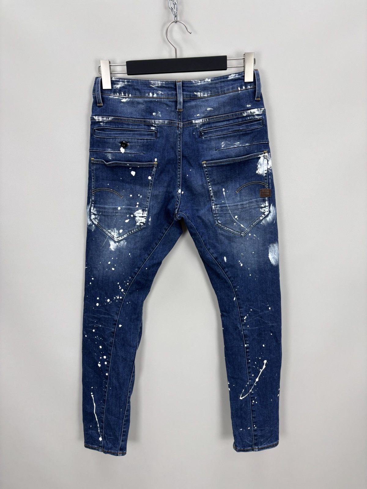 G-Star Mens jeans G Star Raw D Staq Size 28 Color Blue Size US 28 / EU 44 - 6 Thumbnail