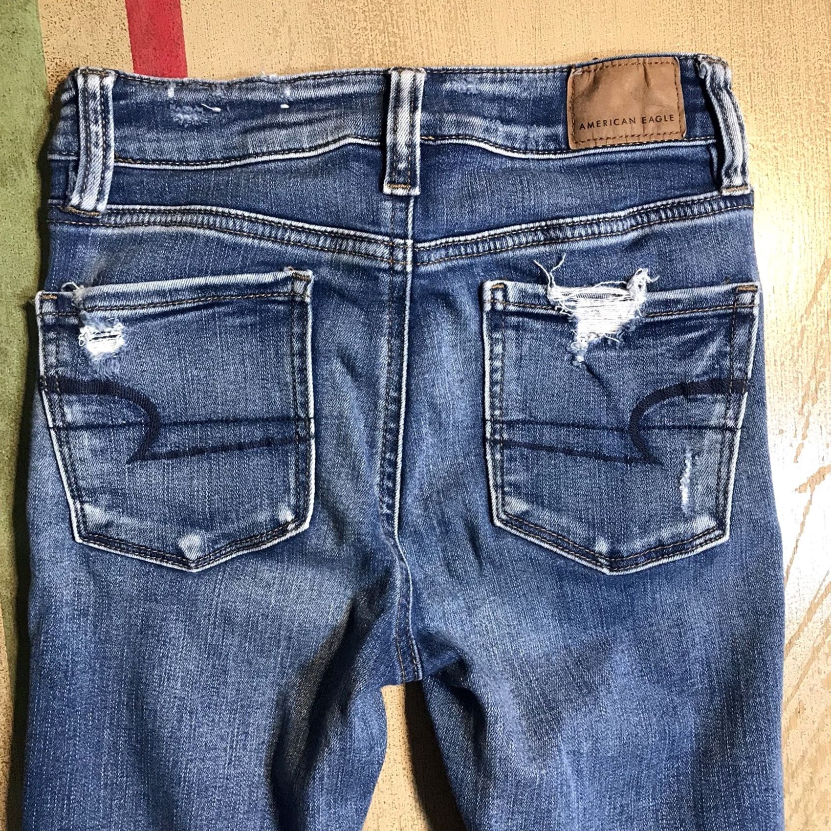 American Eagle Outfitters VINTAGE Size 25" / US 0 / IT 36 - 4 Thumbnail