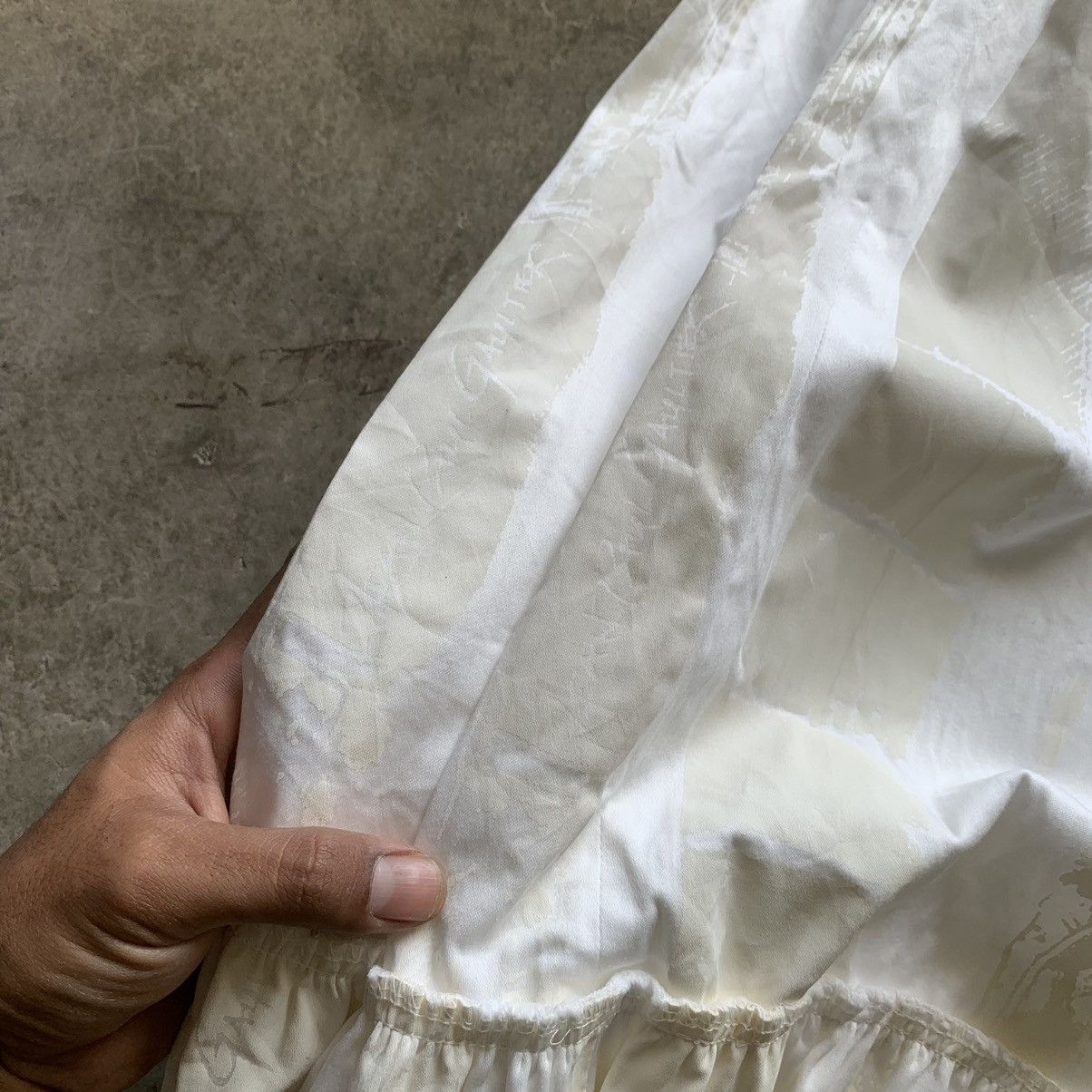 Jean Paul Gaultier Archive Jean Paul Gaultier Painted Skirt Size 28" / US 6 / IT 42 - 9 Thumbnail