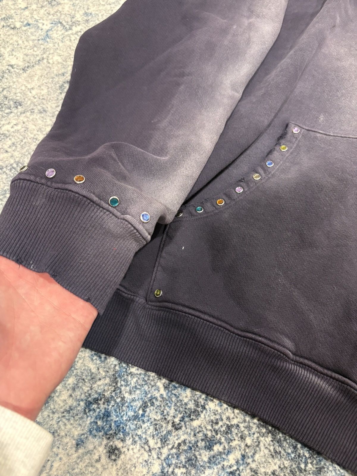 Alchemist ALCHEMIST MENS RAY PUNK HOODIE - CRYSTALS Size US L / EU 52-54 / 3 - 3 Thumbnail