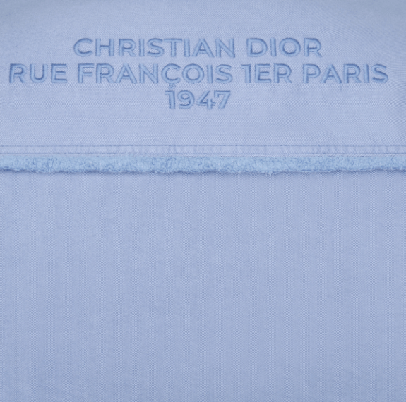 Dior o1w1db10525 413D58 Overshirt in Blue Size US M / EU 48-50 / 2 - 3 Thumbnail