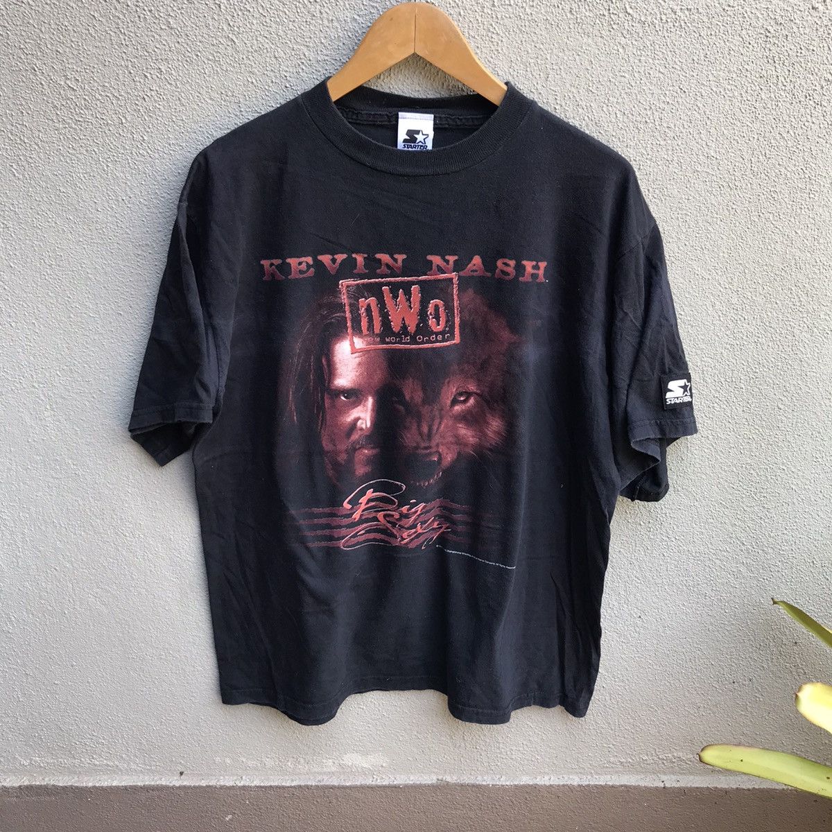 WCW/nWo Vintage 90s KEVIN NASH nwo tee wrestling wcw Size US L / EU 52-54 / 3 - 1 Thumbnail