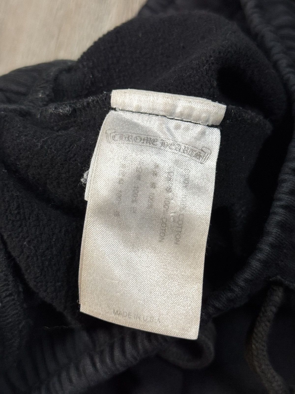 Chrome Hearts Chrome Hearts “Fuck You” Scroll Logo Sweatpants Black Size M Size US 32 / EU 48 - 10 Thumbnail