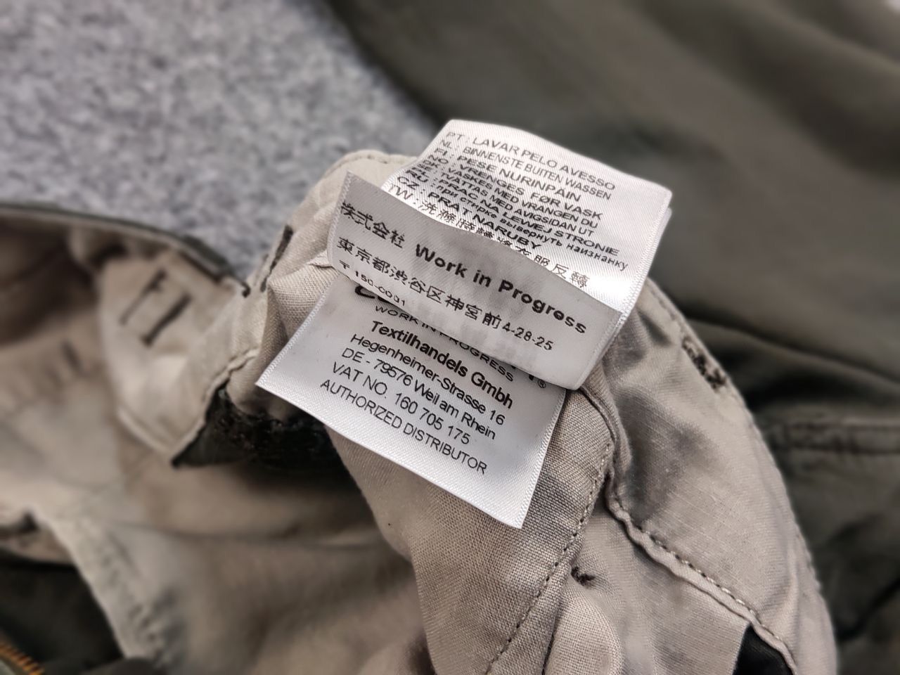 Carhartt Vintage 90's Carhartt aviation Ripstop Green Cargo Pants Size US 31 - 17 Thumbnail