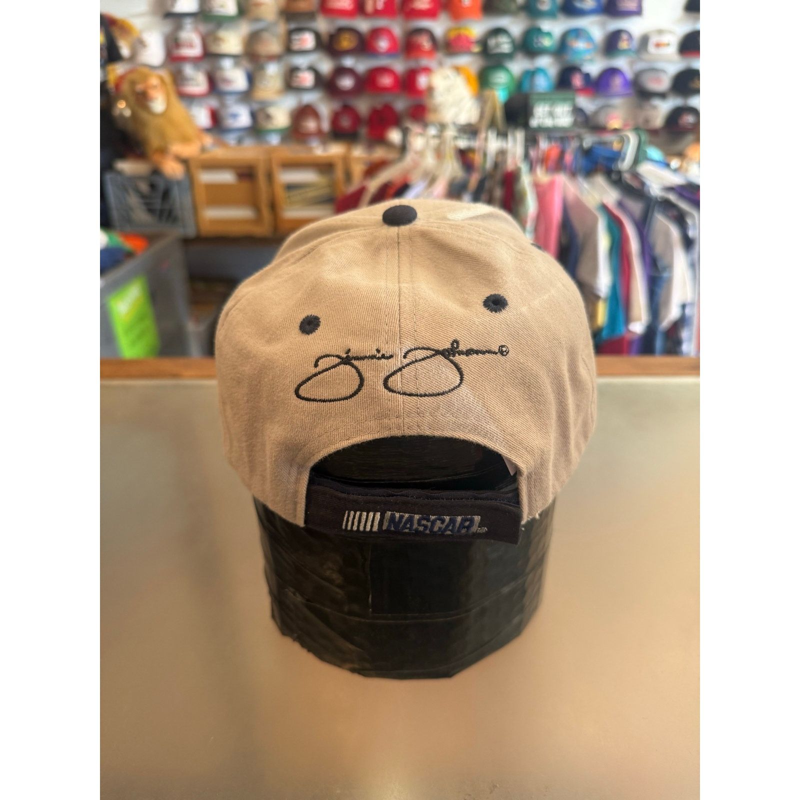 Winners Circle Jimmie Johnson Lowes Racing Hat Velcro Back Size ONE SIZE - 3 Thumbnail
