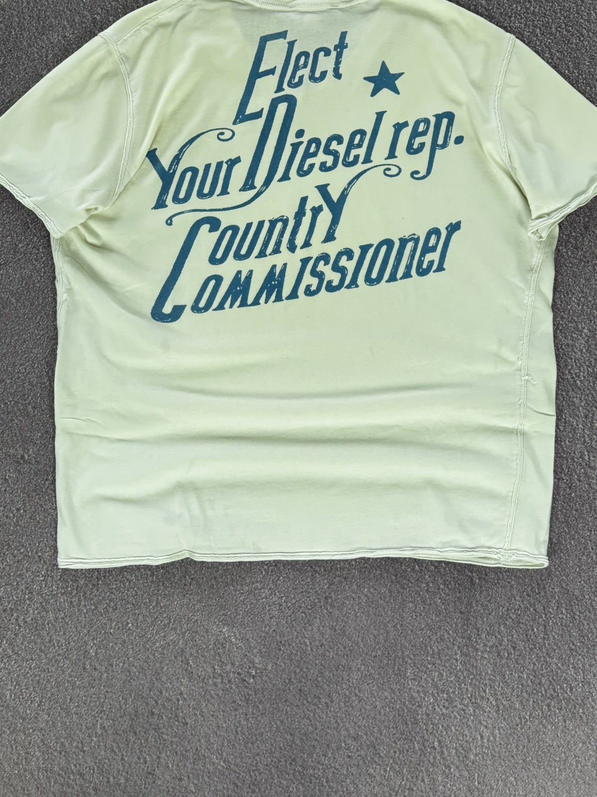 Diesel Vintage Diesel Distressed Hype Y2K T-shirt Size L Size L / US 10 / IT 46 - 4 Thumbnail