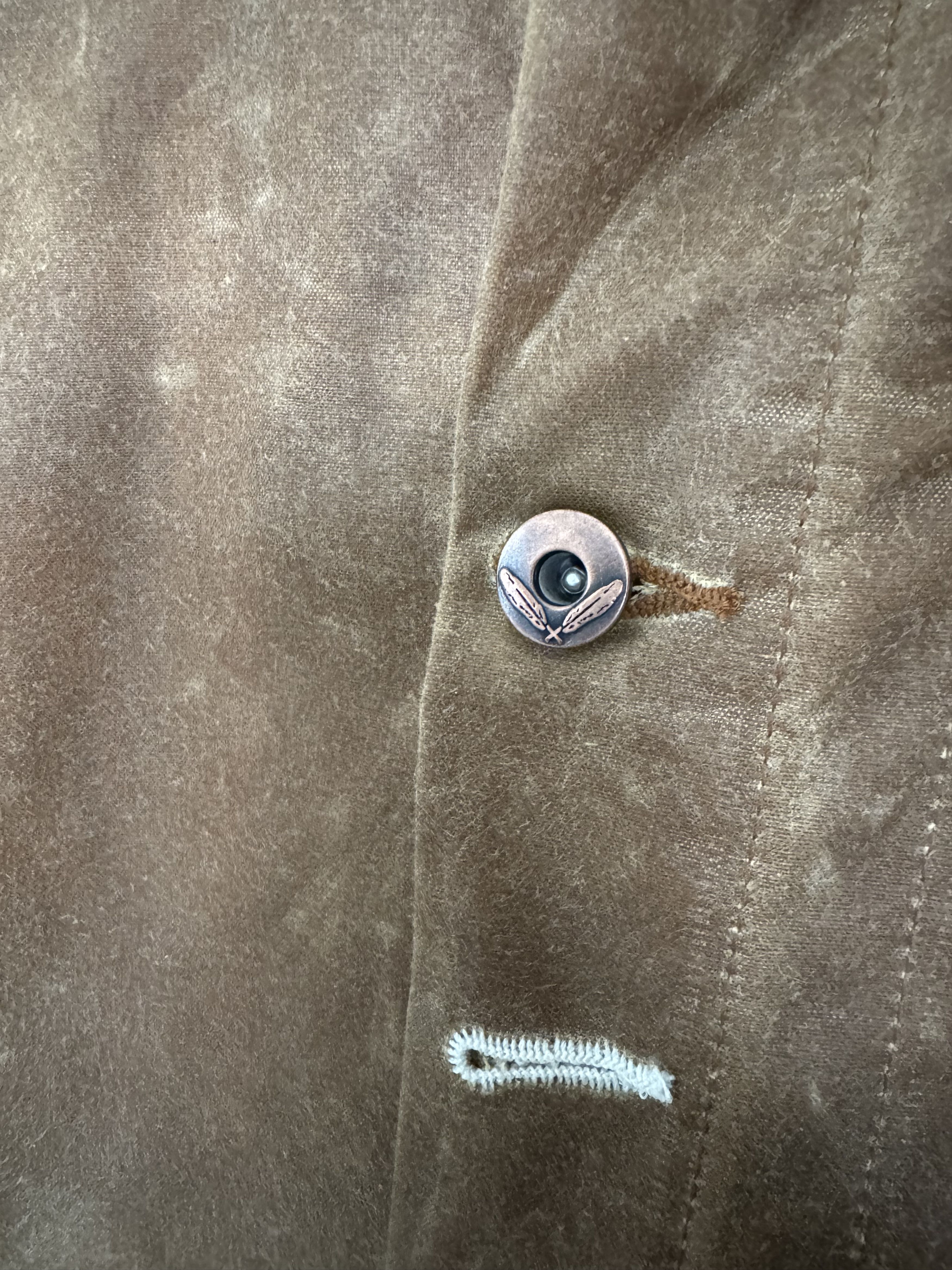 Rogue Territory Waxed Whiskey Corduroy Collar Ridgeline Size US M / EU 48-50 / 2 - 6 Thumbnail
