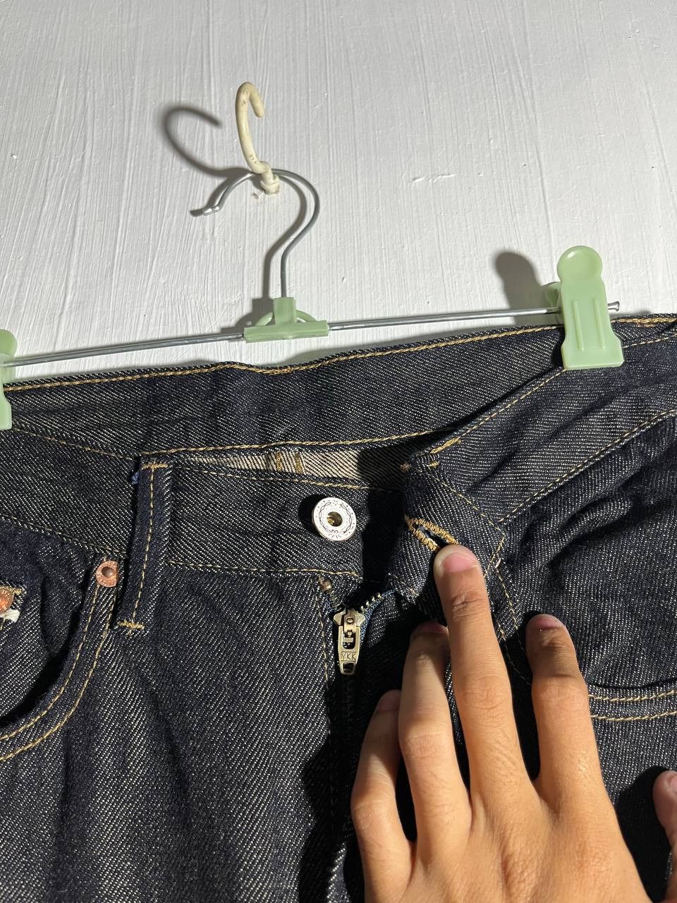 Other Uncle Fu Selvedge Raw Denim Pants Size US 28 / EU 44 - 7 Thumbnail
