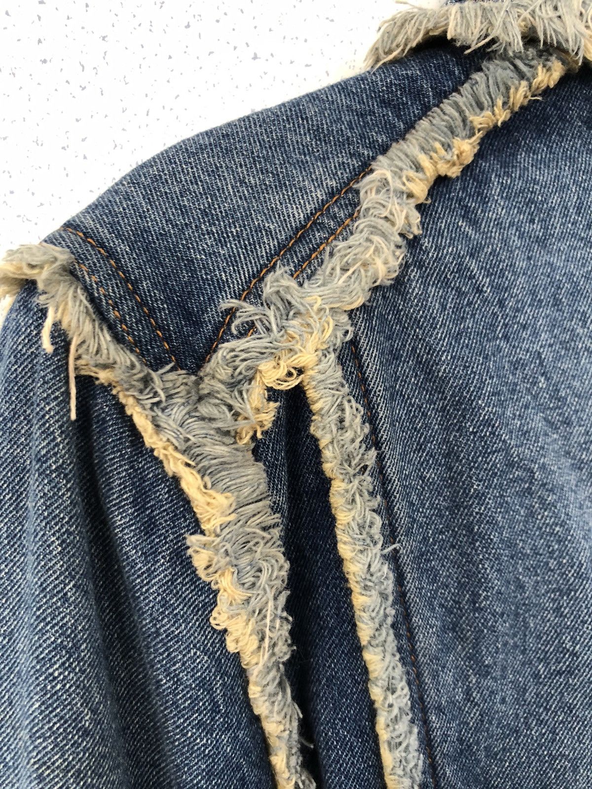 Japanese Brand SCAPA Double Breast Denim Jacket Size US M / EU 48-50 / 2 - 15 Thumbnail