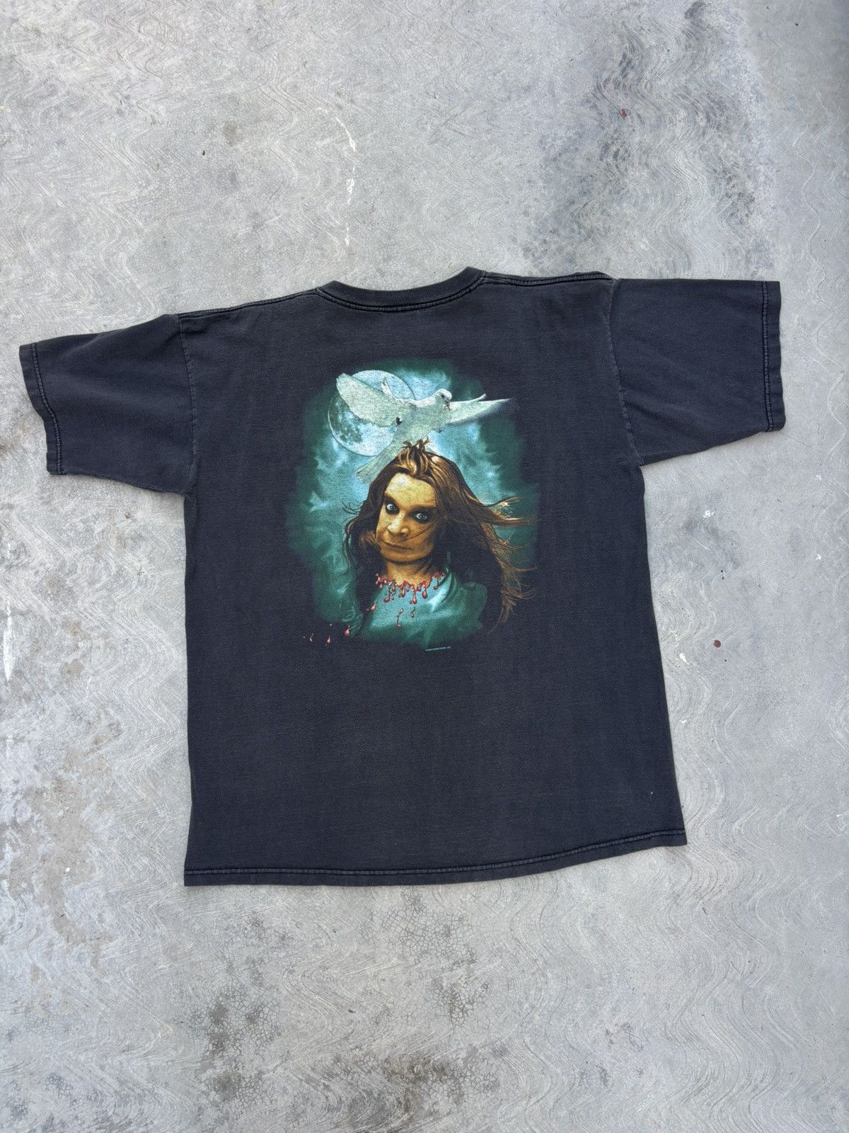 Band Tees Vintage Y2K 2000s Ozzy Osbourne T Shirt Size US XL / EU 56 / 4 - 2 Thumbnail