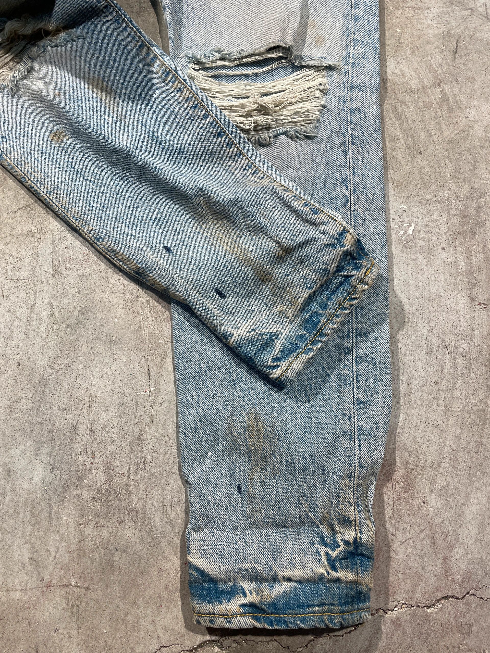 R13 R13 Relaxed Denim Jeans Size 27" / US 4 / IT 40 - 2 Thumbnail