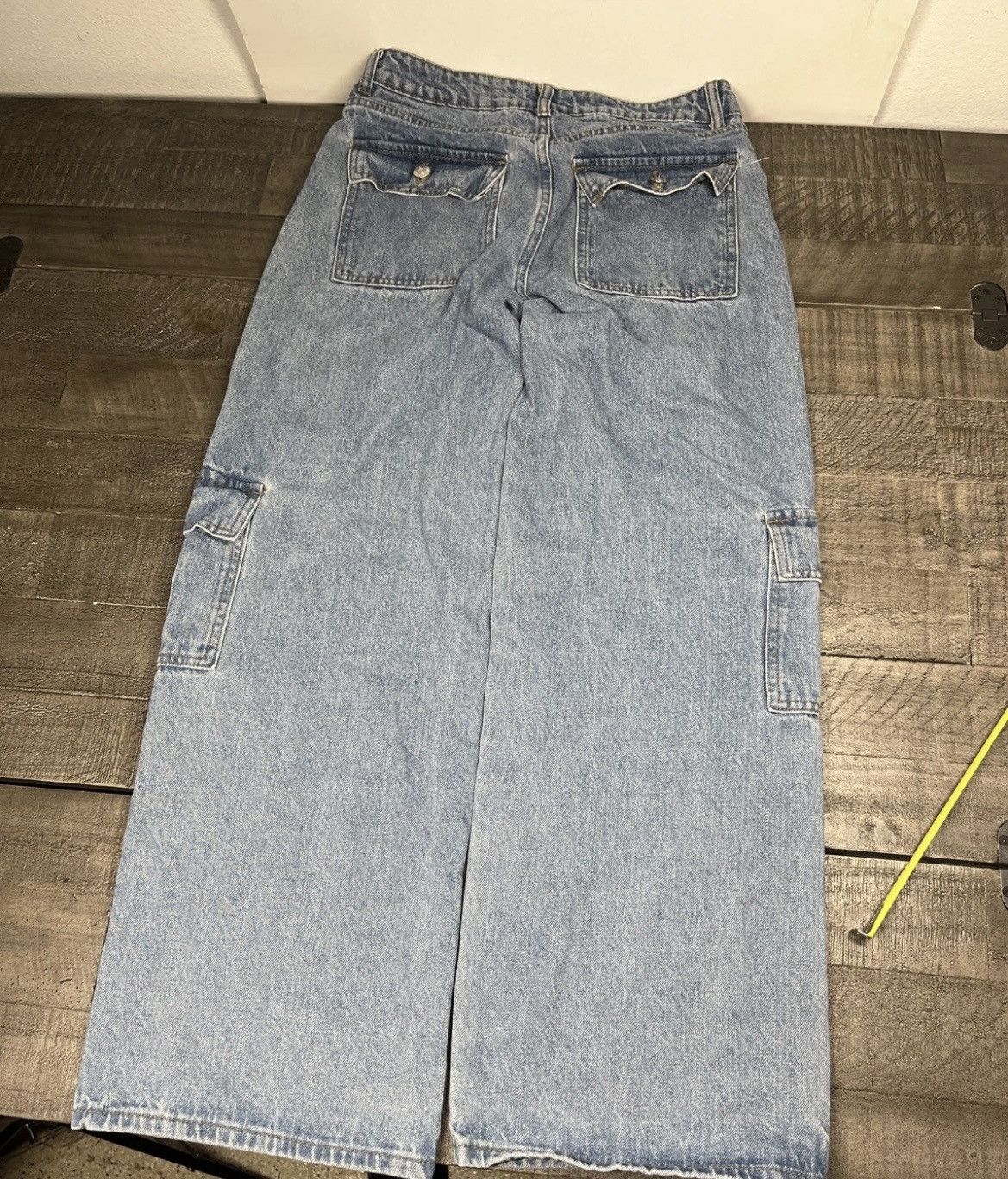 Other Edikted Cargo Jeans Baggy Size US 29 - 2 Thumbnail