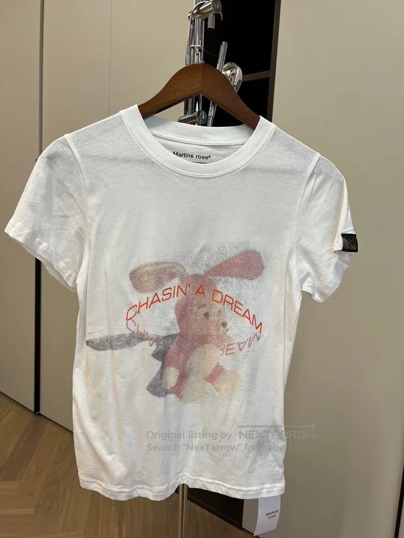 Martine Rose Martine Rose Rabbit slim T-shirt Size US L / EU 52-54 / 3 - 1 Thumbnail
