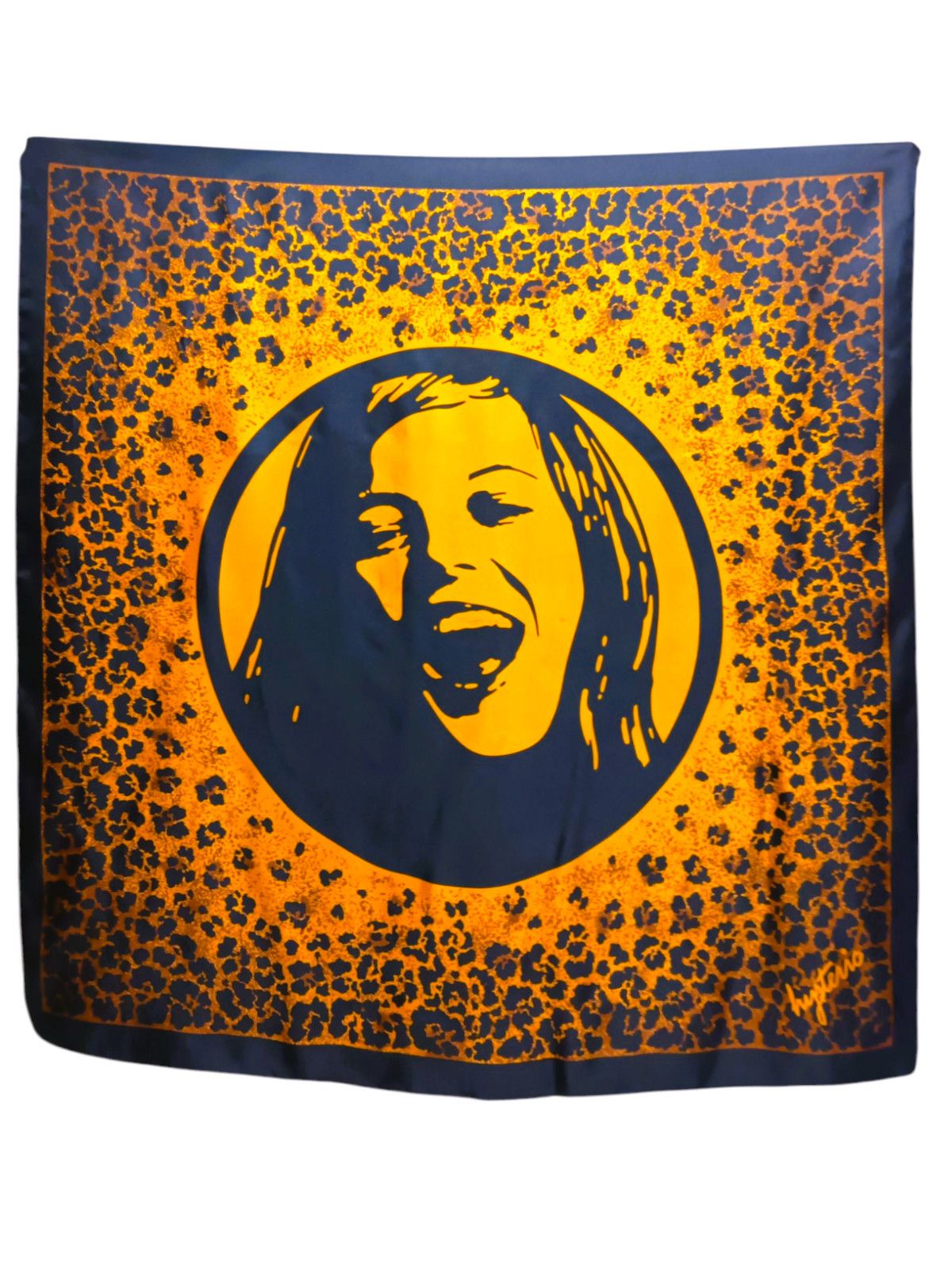 Hysteric Glamour HYSTERIC GLAMOUR TOKYO Woman Leopard Animal Print Silk Scarf Size ONE SIZE - 1 Thumbnail