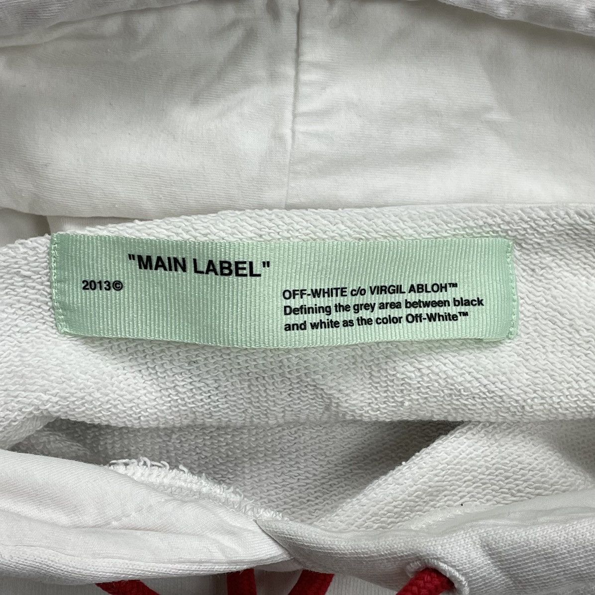 Off-White × Virgil Abloh Off-White Virgil Abloh 2018 Butterfly Oversize Short Hoodie Size M / US 6-8 / IT 42-44 - 22 Thumbnail