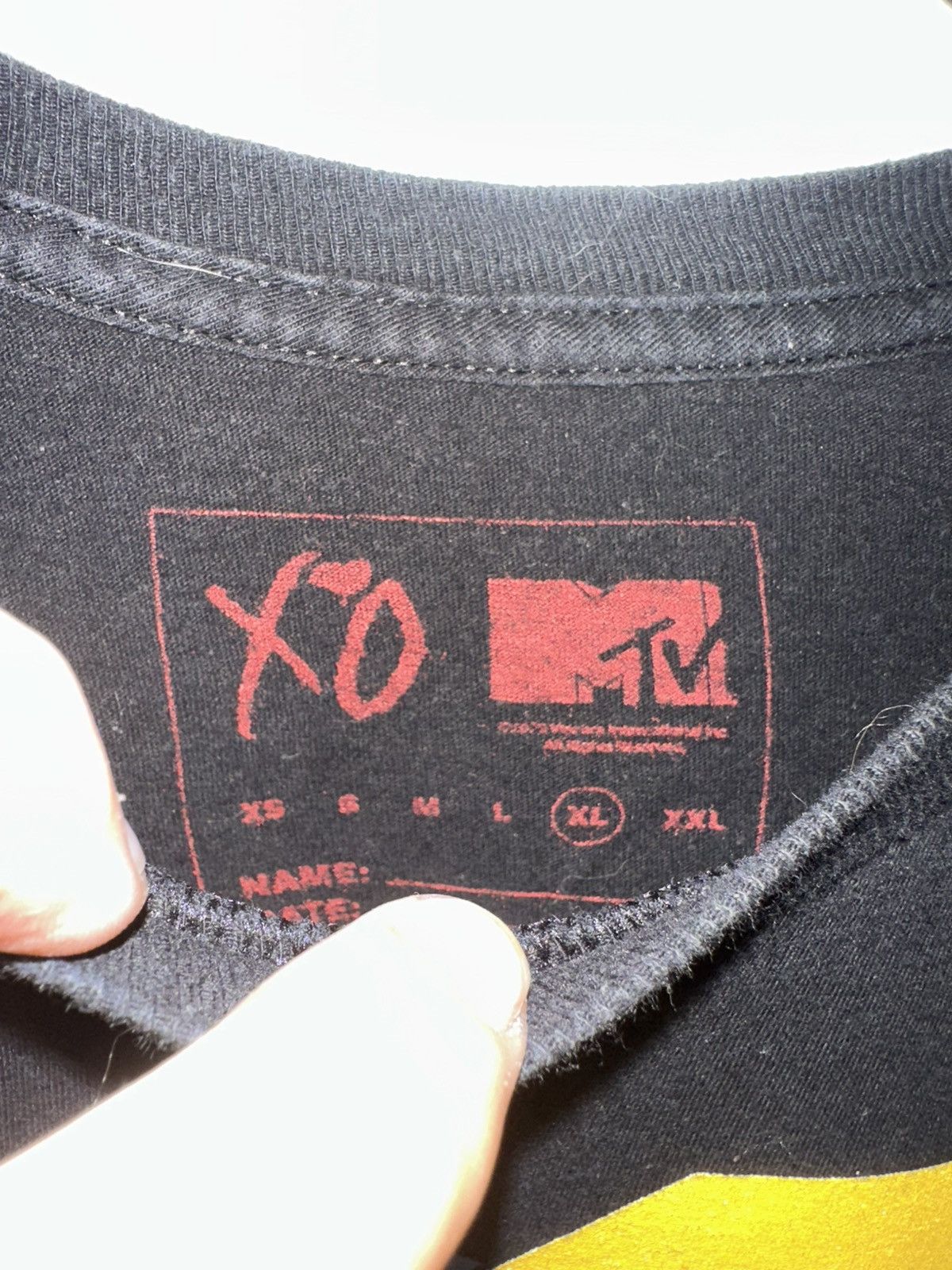 Mtv × The Weeknd × XO The Weeknd MTV blinding lights tee Size US XL / EU 56 / 4 - 3 Thumbnail
