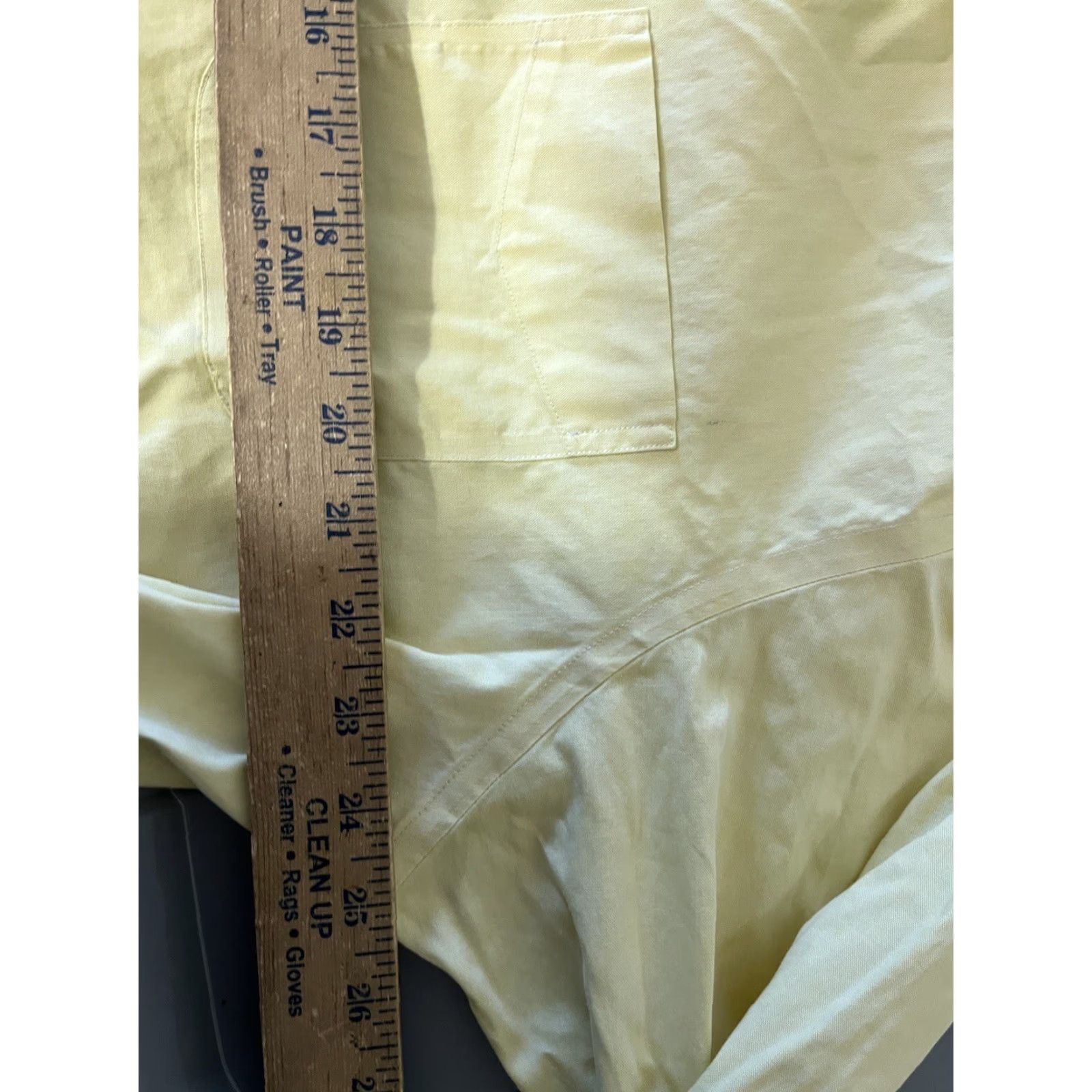 Ralph Lauren LAUREN RALPH LAUREN Non-Iron Button-Up Shirt Men Classic Fit Long Sleeve Yellow Size 16.5-34/35 Casual Size US L / EU 52-54 / 3 - 5 Thumbnail