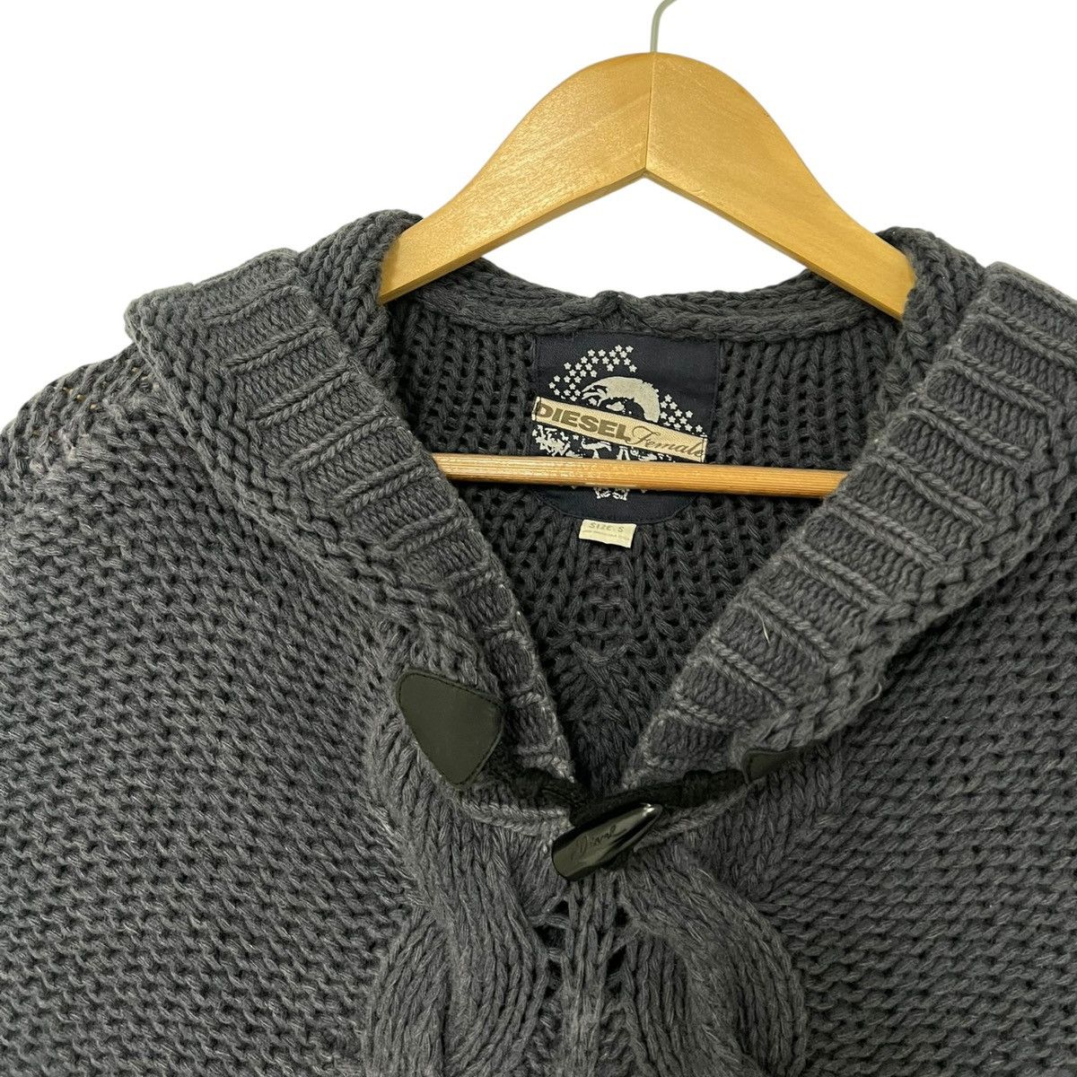 Diesel Diesel poncho hoodie Size US S / EU 44-46 / 1 - 2 Thumbnail