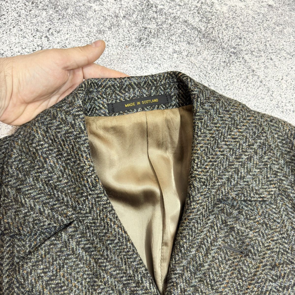 Handmade × Vintage Vintage Tailored Pure New Wool Coat Size M-L (50) Size US M / EU 48-50 / 2 - 9 Thumbnail