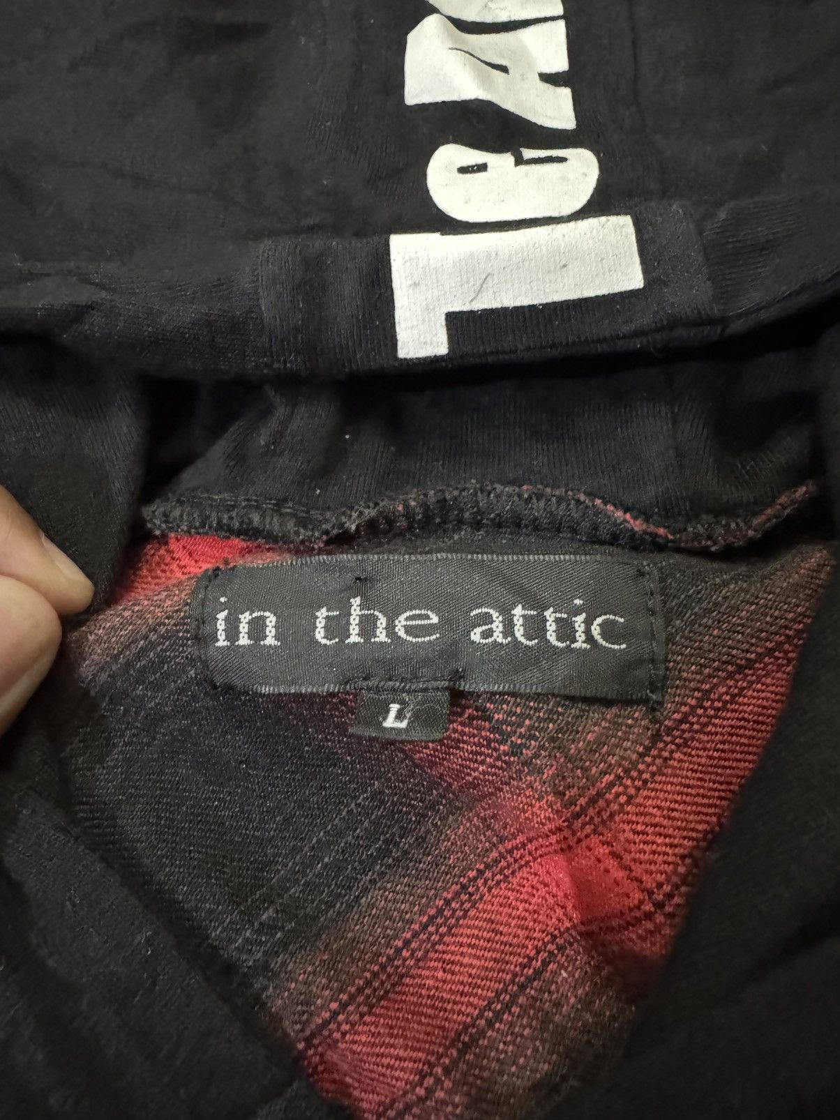 In The Attic IN THE ATTIC THE ART OF SELF DESTRUCTION LONG SHIRT Size US L / EU 52-54 / 3 - 5 Thumbnail