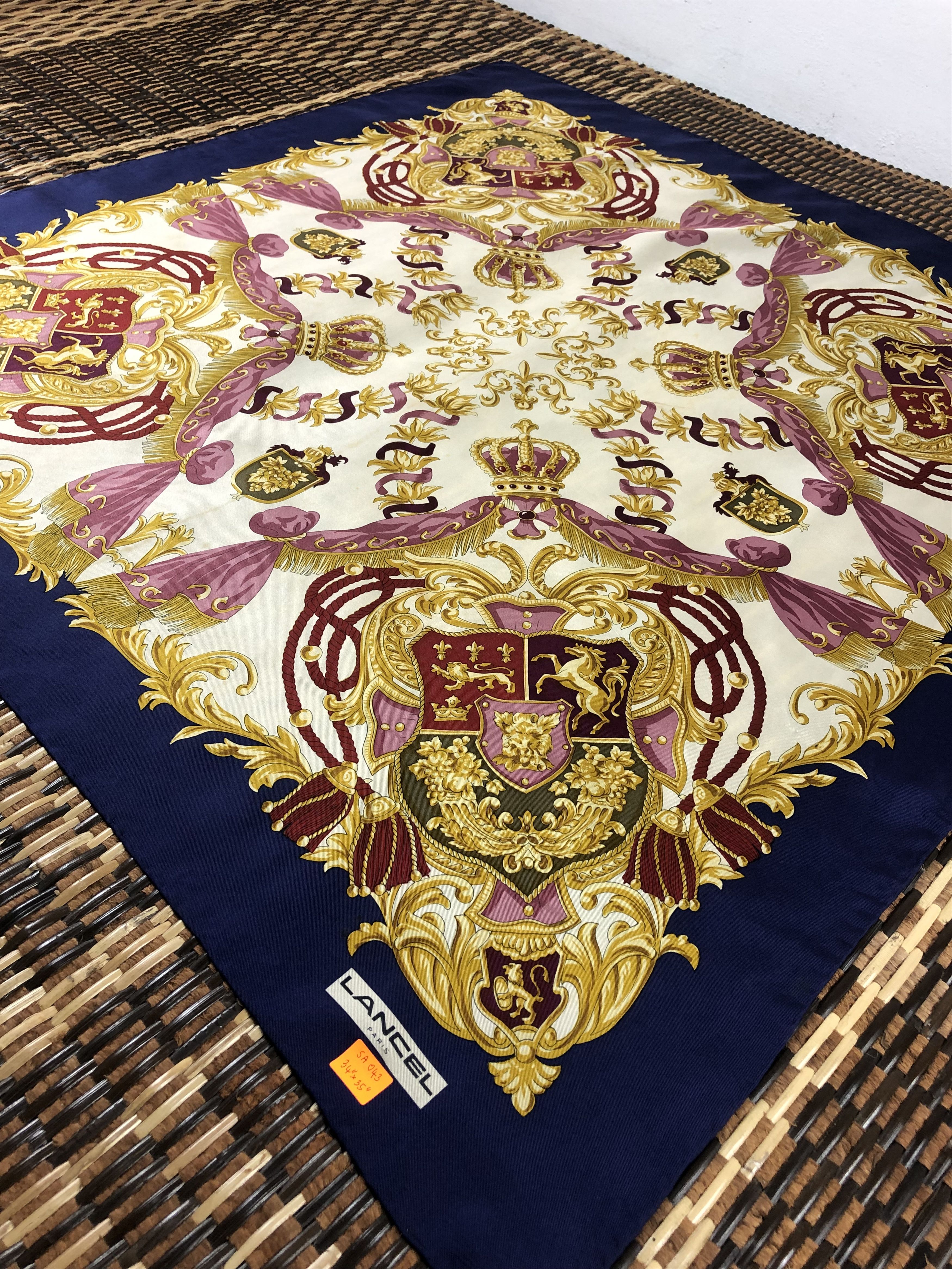 Lancel Lancel Silk Scarf Size ONE SIZE - 4 Thumbnail