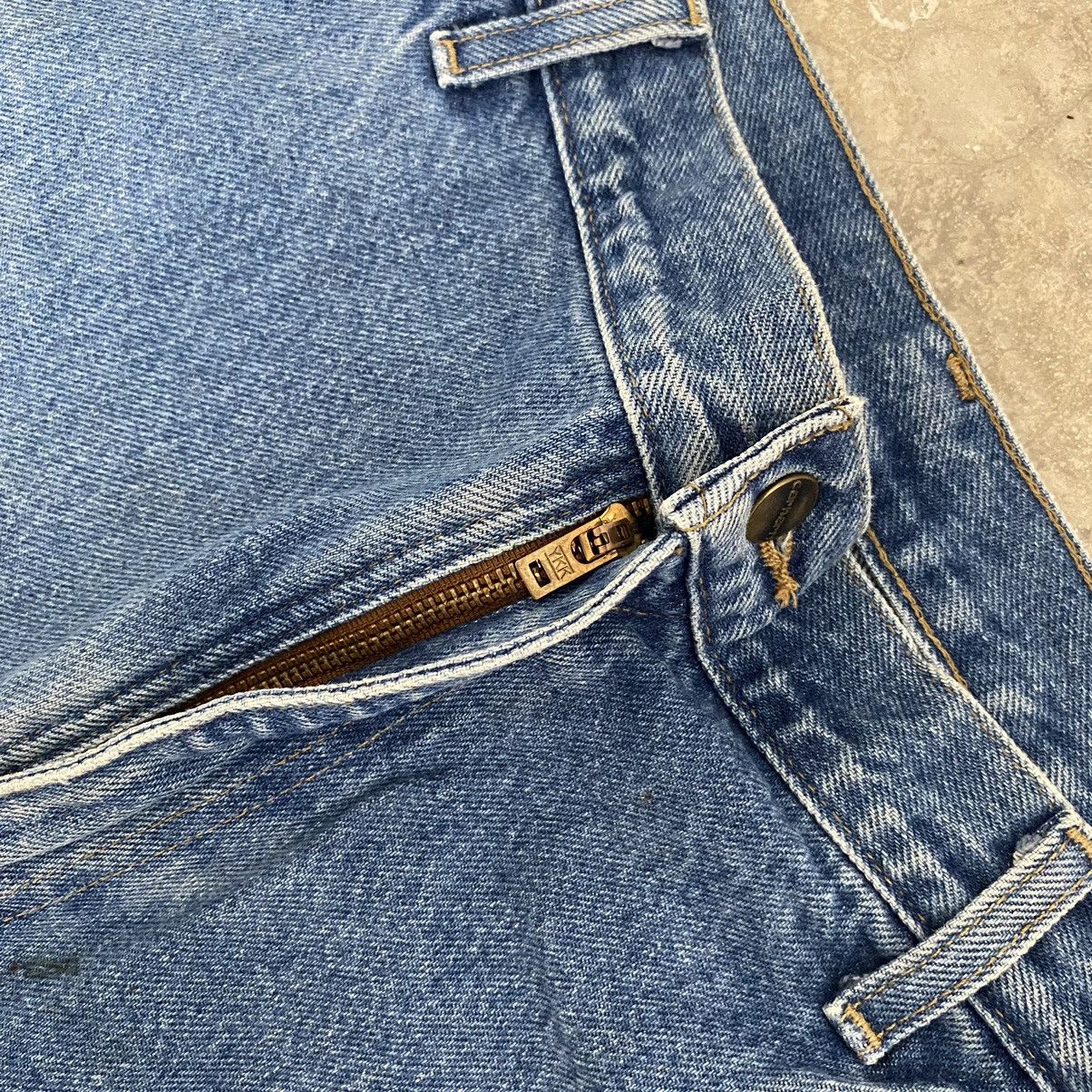 Carhartt VTG Carhartt Double Knee Blue Carpenter Denim Jeans Size US 35 - 11 Thumbnail