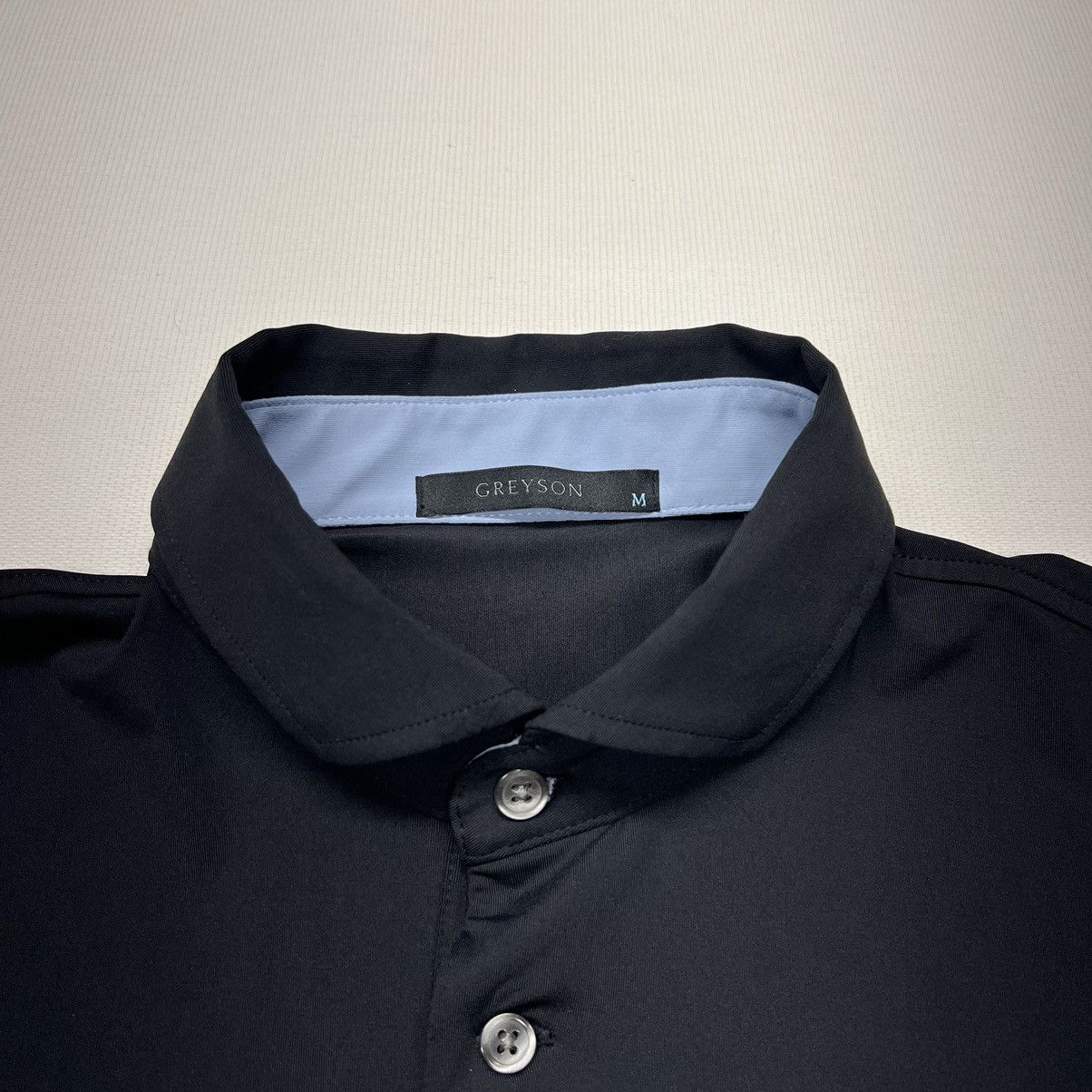 Japanese Brand Greyson Polo Shirt Black Golf Toyota BZ4X Logo Auto Car Size US M / EU 48-50 / 2 - 3 Thumbnail