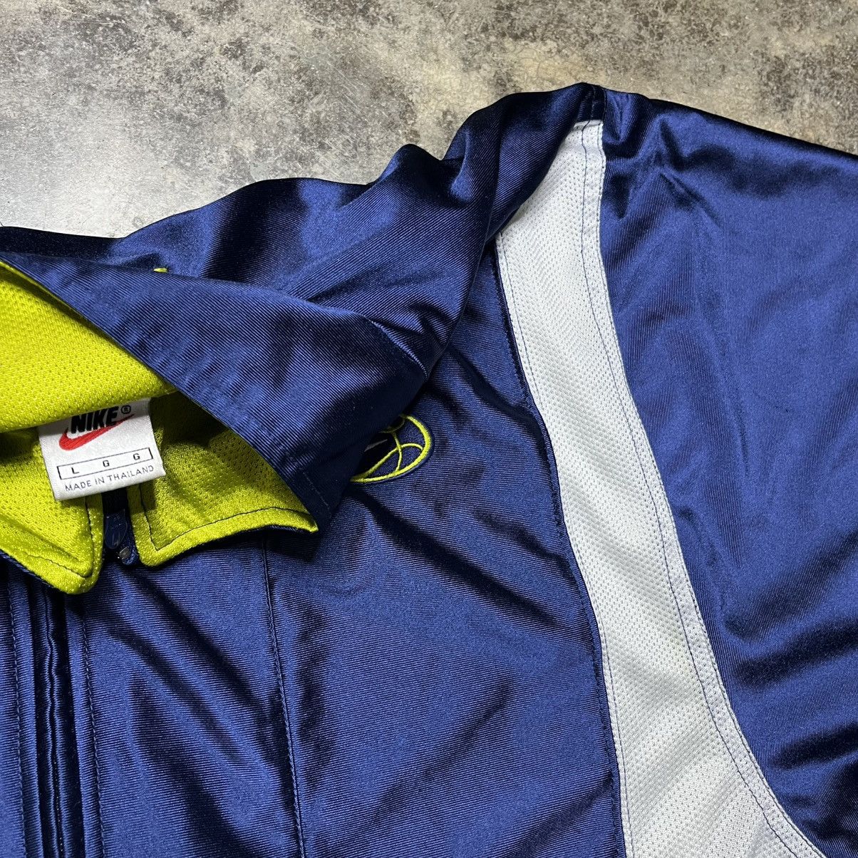 Vintage vintage 90s nike basketball zip up warm up jersey Size US L / EU 52-54 / 3 - 5 Thumbnail