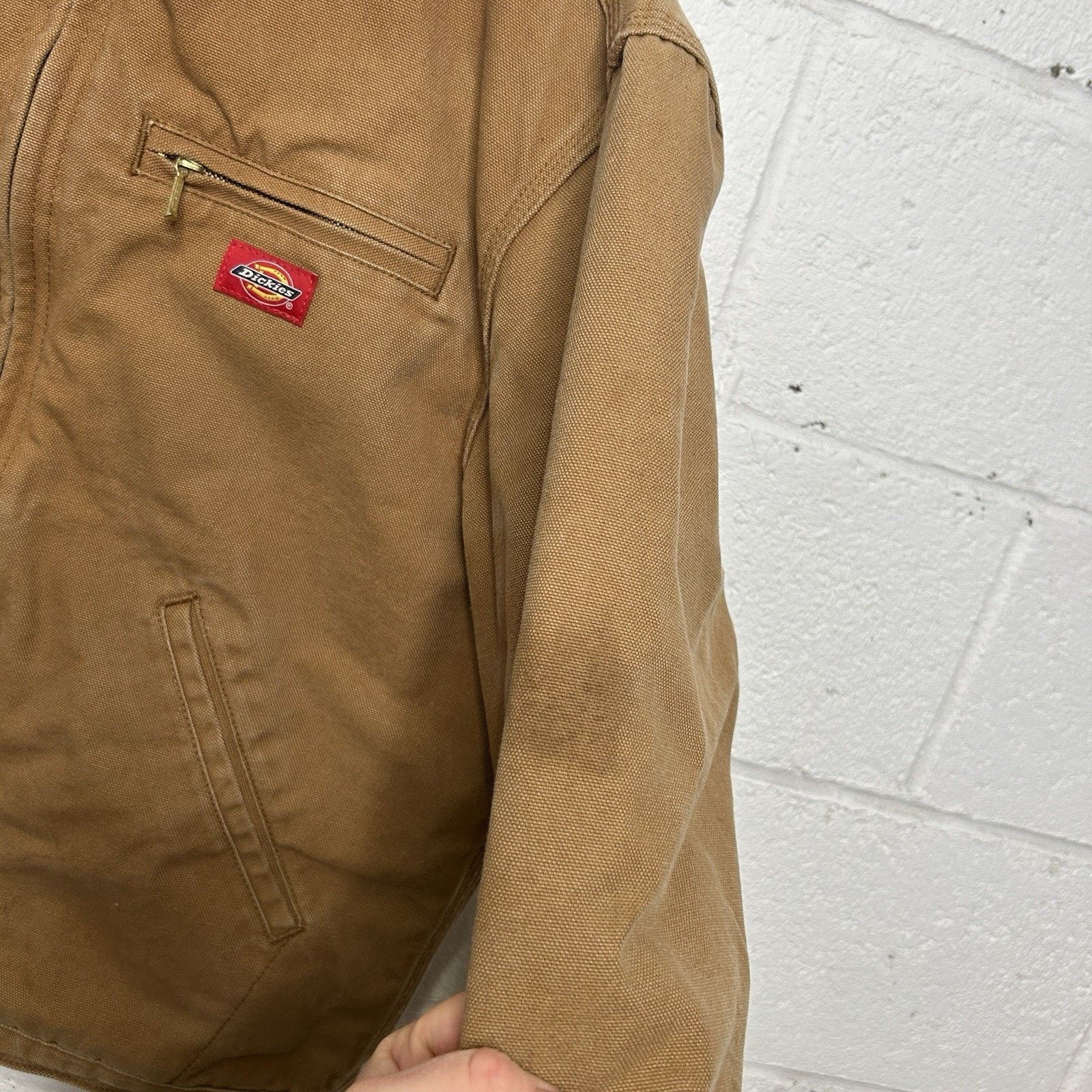 Vintage Dickies Blanket-Lined Canvas Detroit Jacket “Brown”