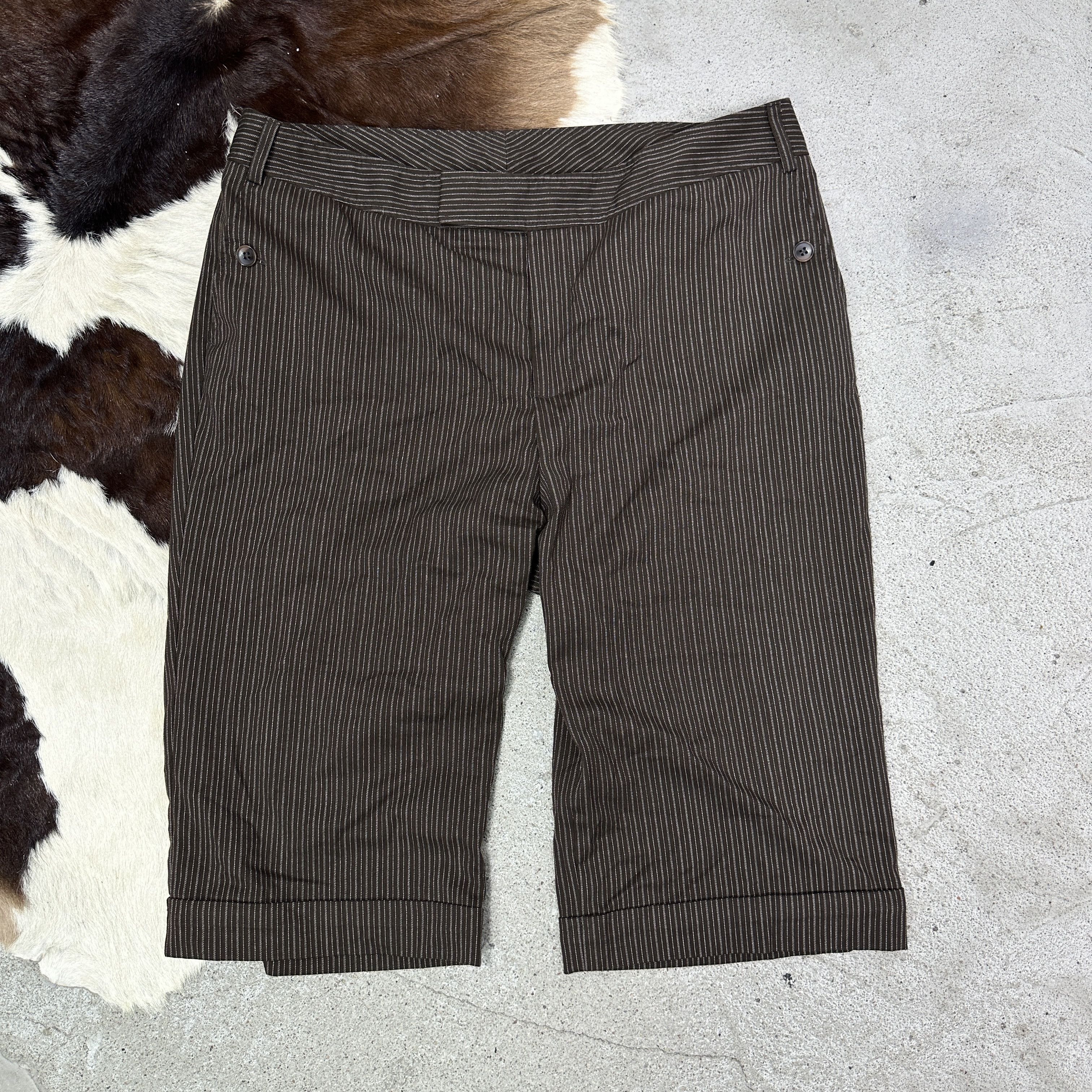 Vintage Vintage Elegant Formal Office Siren Capri Pants Y2K Size 27" / US 4 / IT 40 - 2 Thumbnail