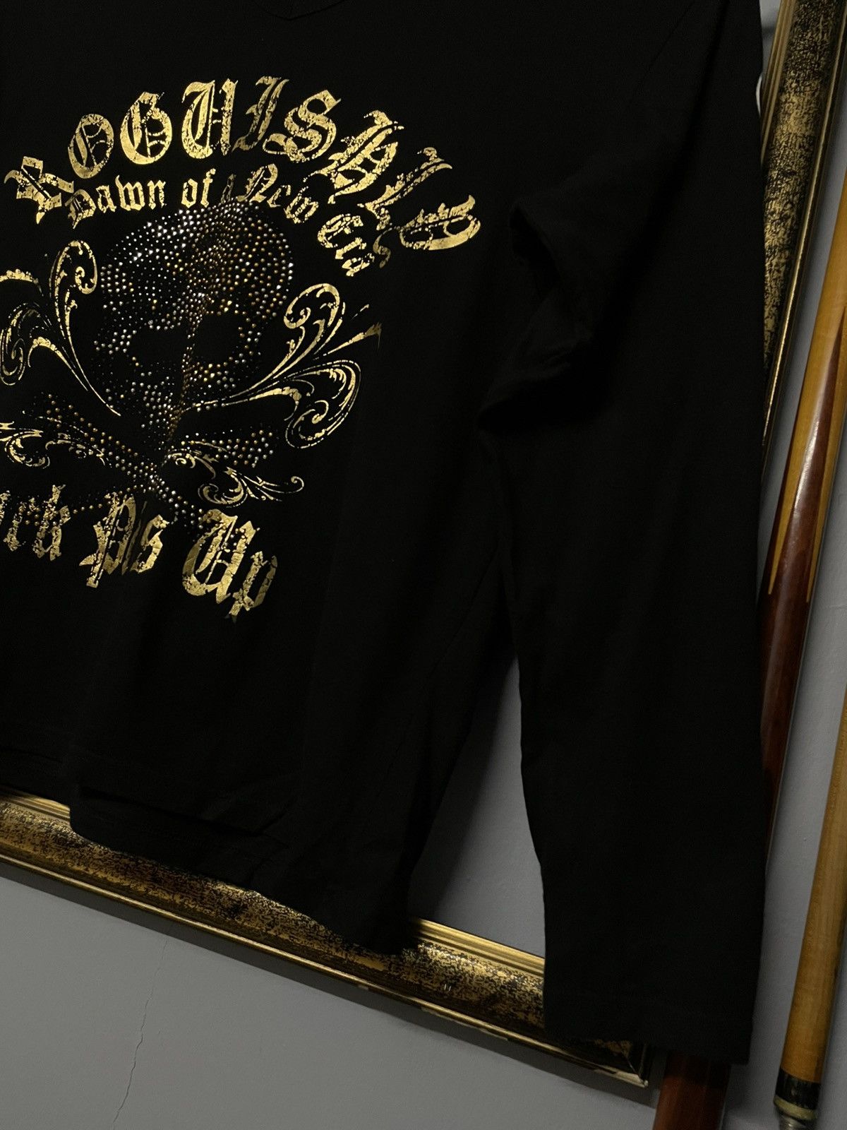Designer × Japanese Brand × Vintage Vintage Japan Designer Back Forth Lucky Picks Up Skul Tshirt Size US M / EU 48-50 / 2 - 4 Thumbnail